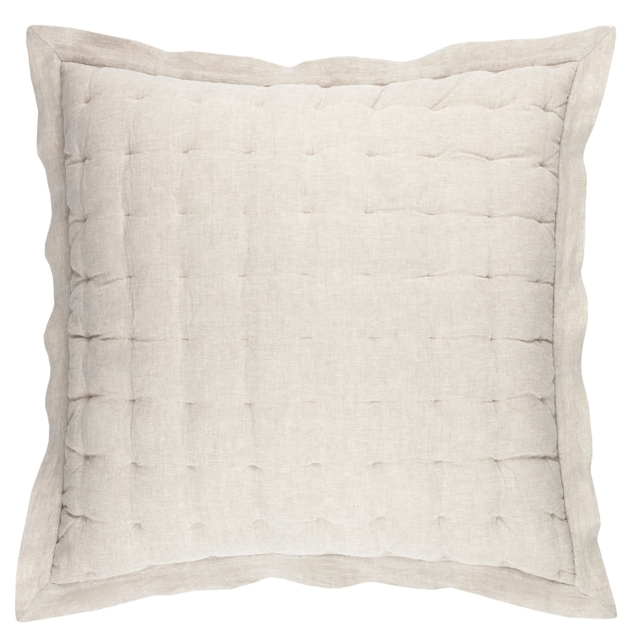 Lush Linen Puff Sham | Natural