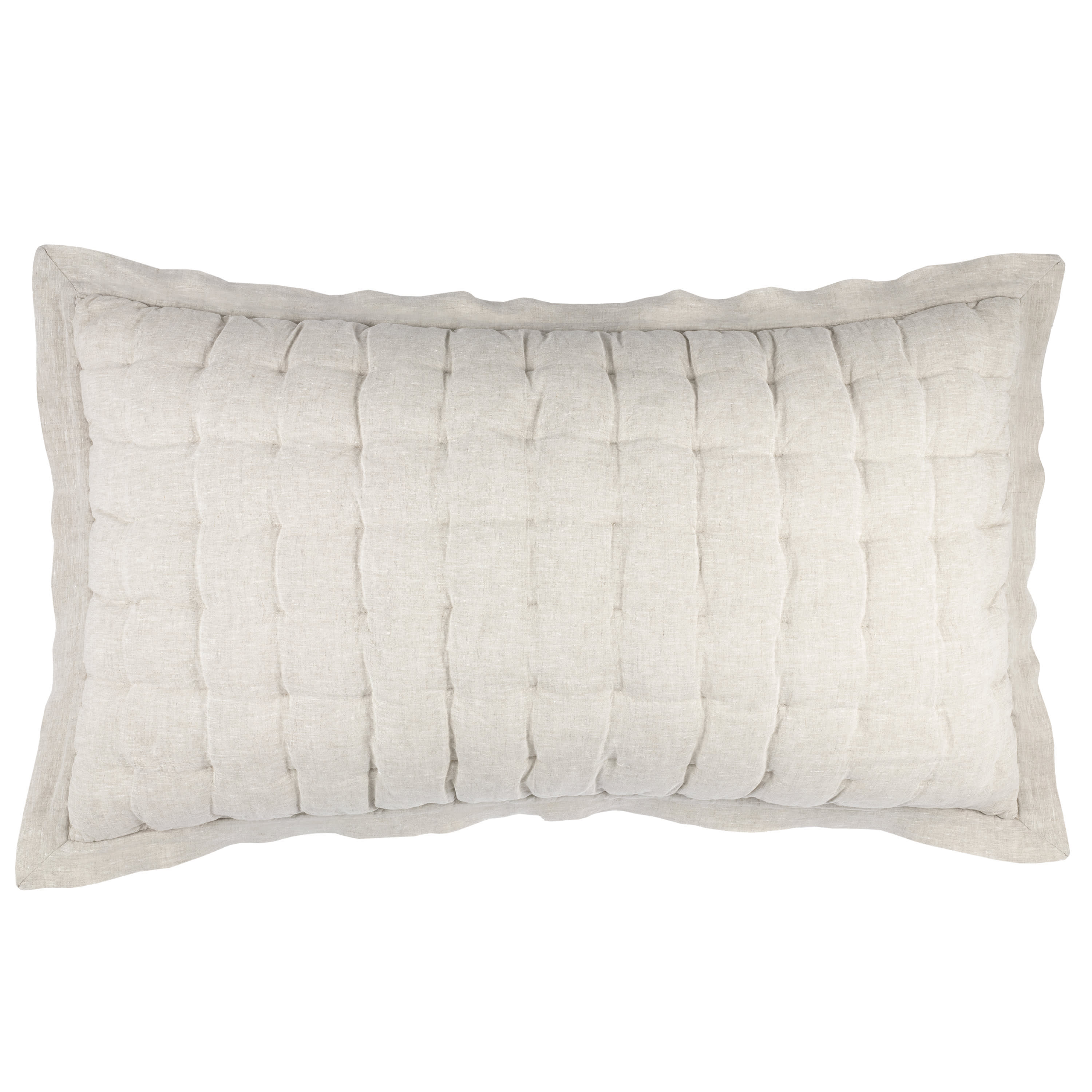 Lush Linen Puff Sham | Natural - Image 3
