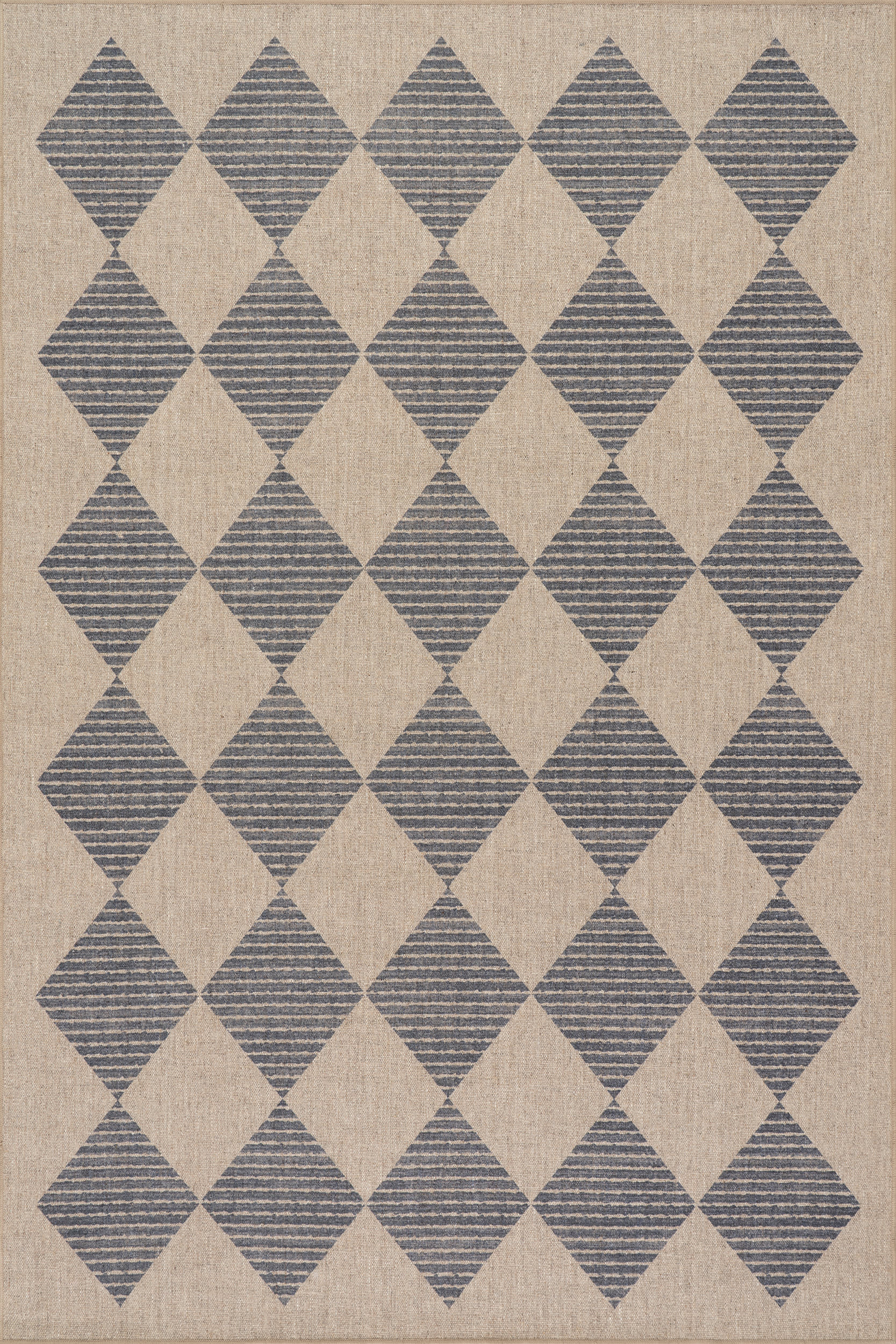 Luzia Vintage Washable Rug | Blue