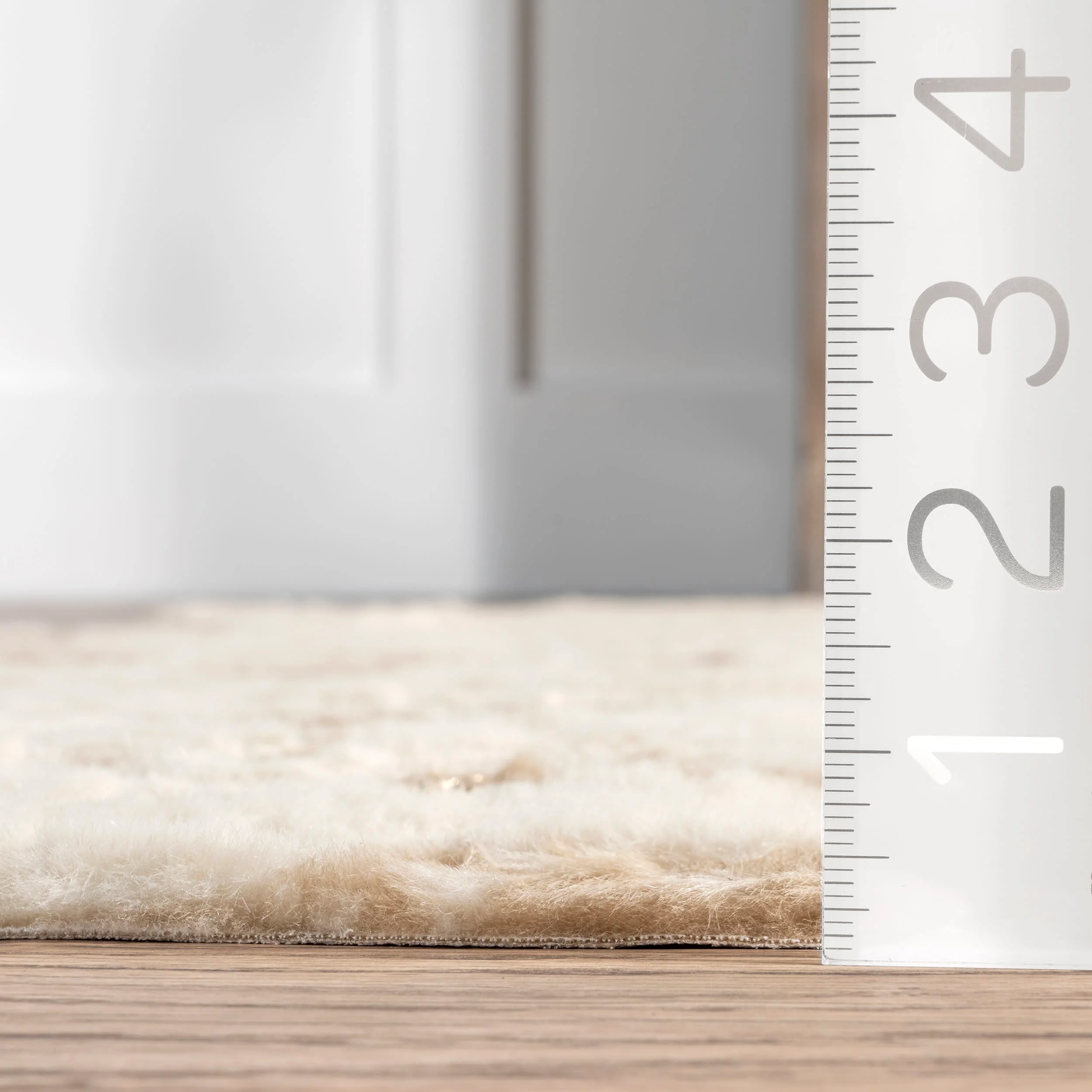 Macchiato Faux Cowhide Rug | Gold - Image 5