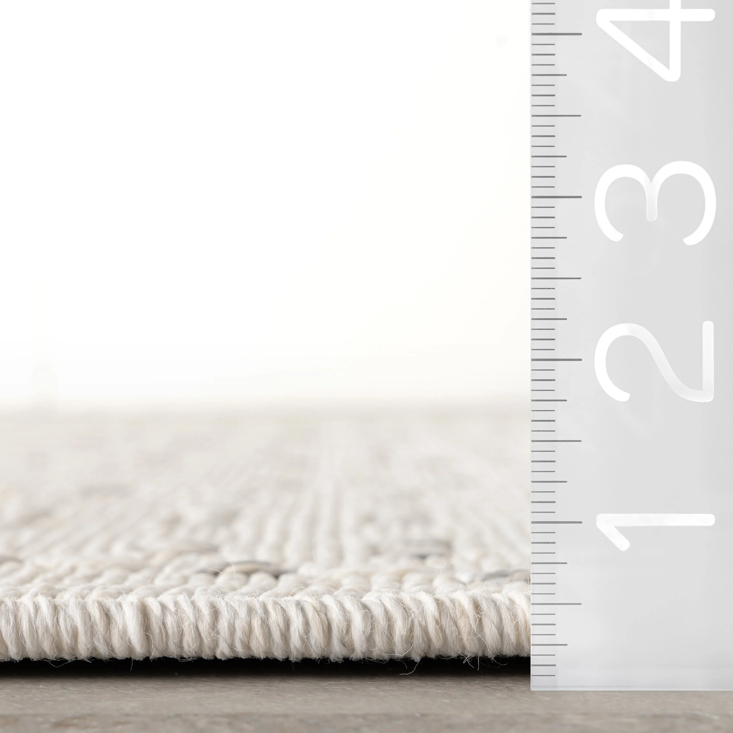 Maci Shaded Trellis Indoor/Outdoor Rug | Cream - Image 6