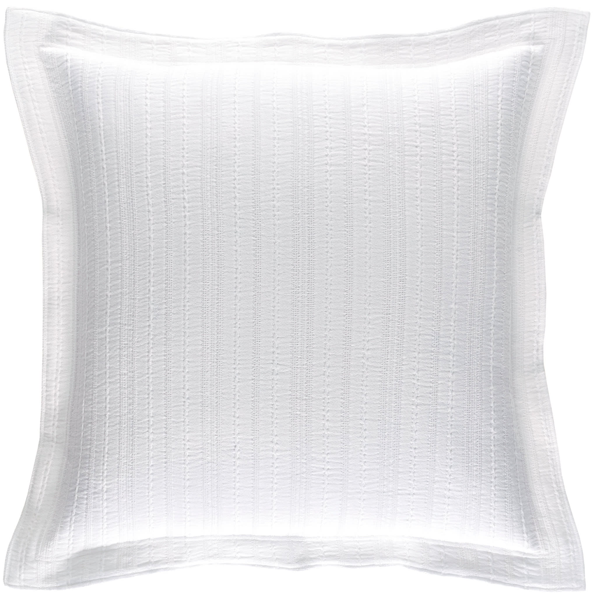Madison Matelasse Sham | White