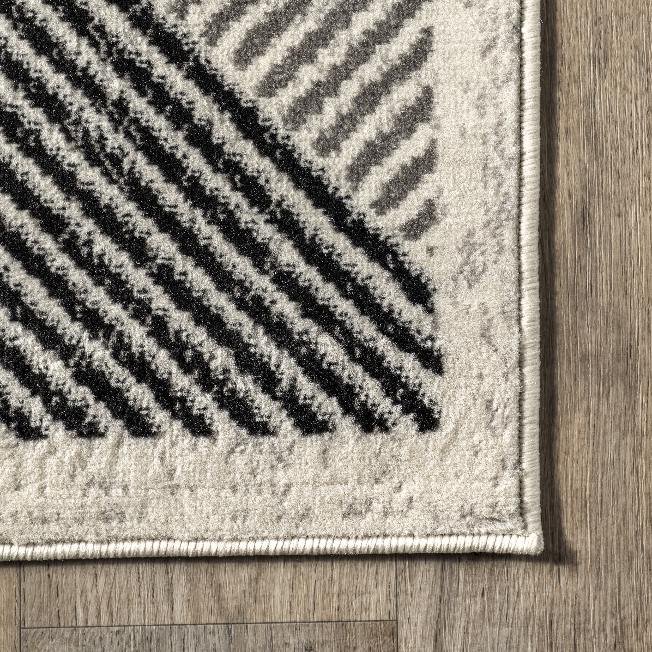 Mae Traverse Stripes Rug | Grey - Image 3