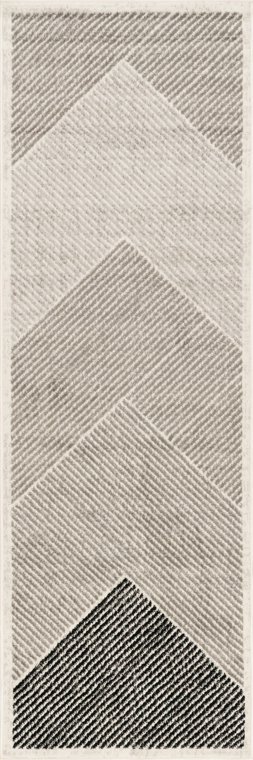 Mae Traverse Stripes Rug | Grey