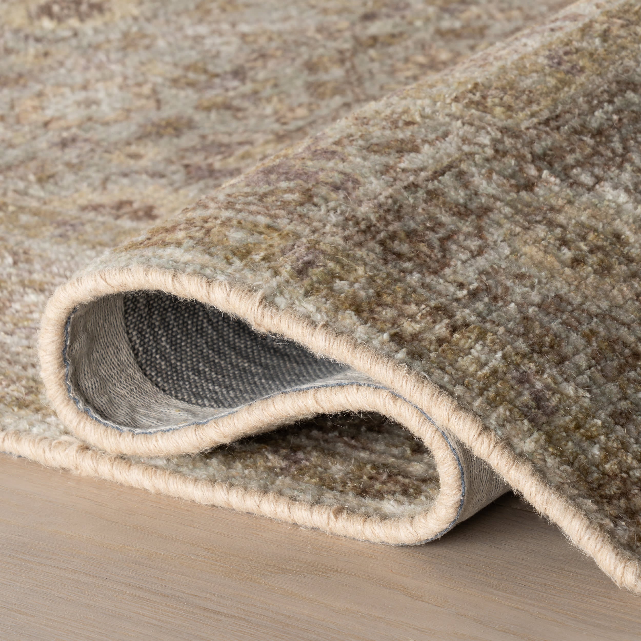 Maela Hand Tufted Wool-Blend Rug | Beige - Image 11