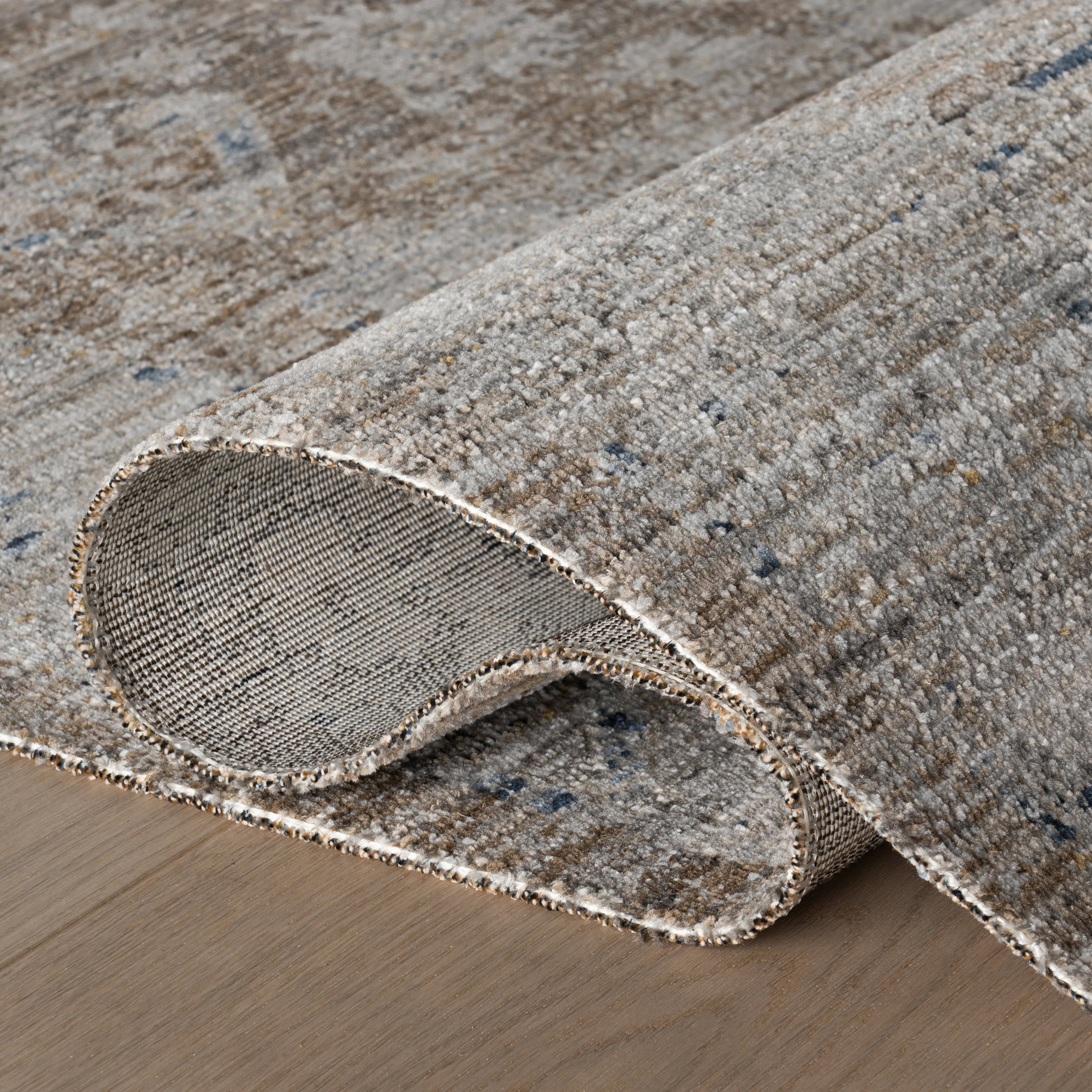Maelira Traditional Woven Floral Indoor/Outdoor Washable Rug | Brown - Image 7