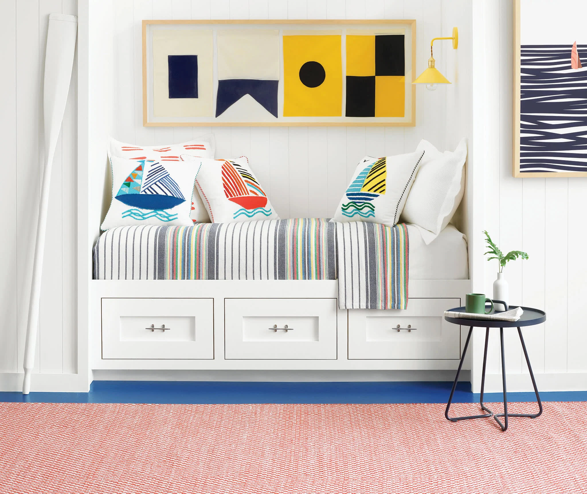 Boardwalk Stripe Blanket | Multi - Image 2