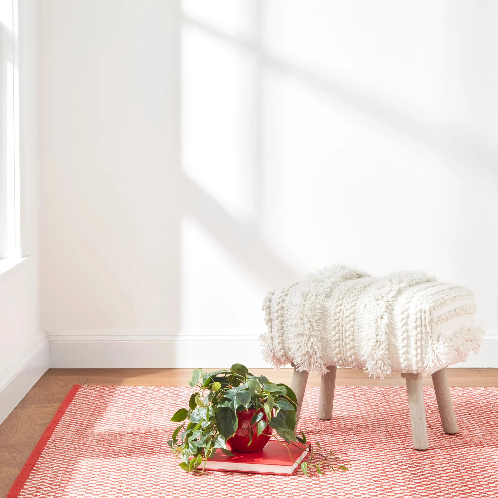 Mainsail Handwoven Indoor/Outdoor Rug | Red - Image 3
