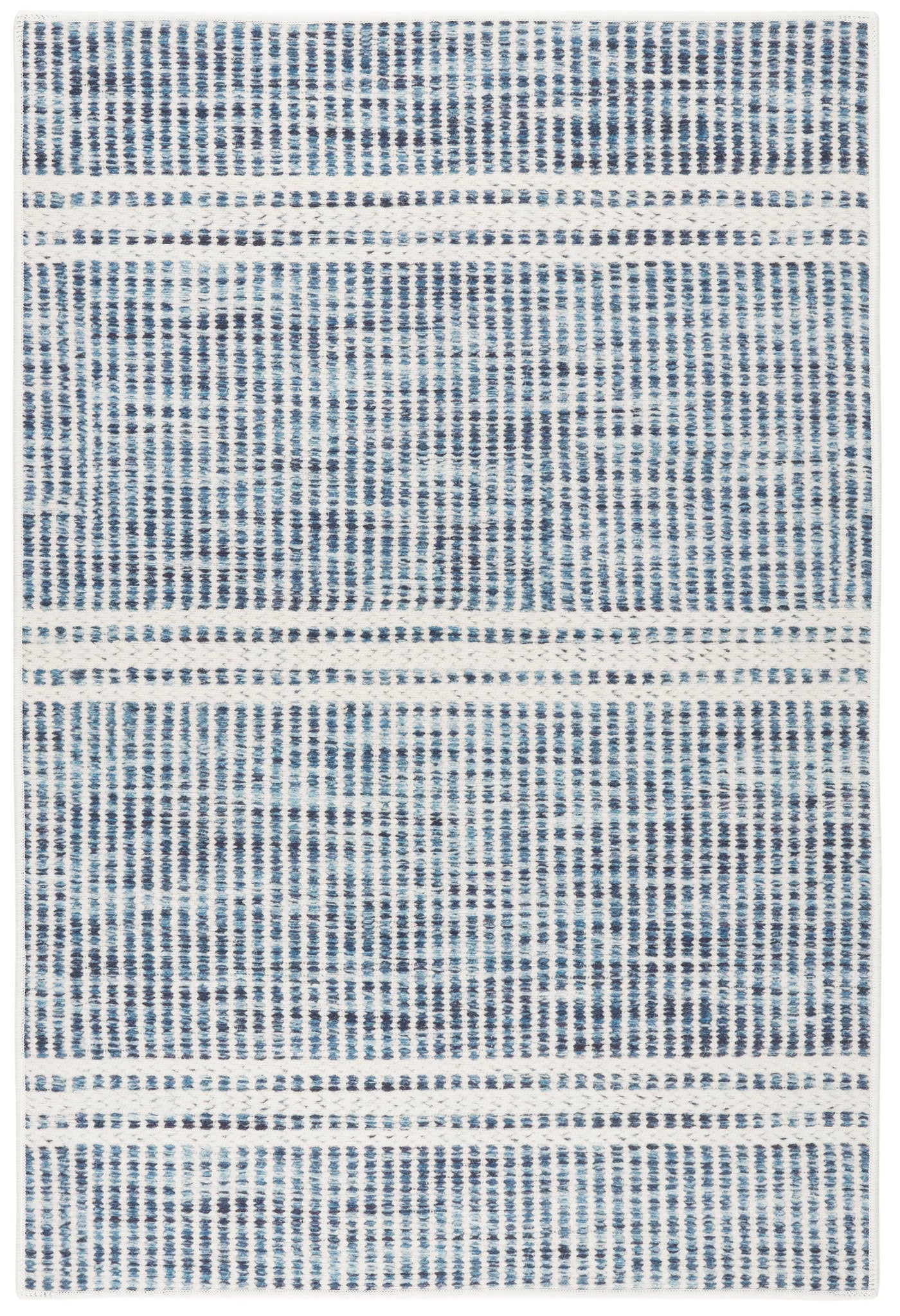 Malta Machine Washable Rug | Blue