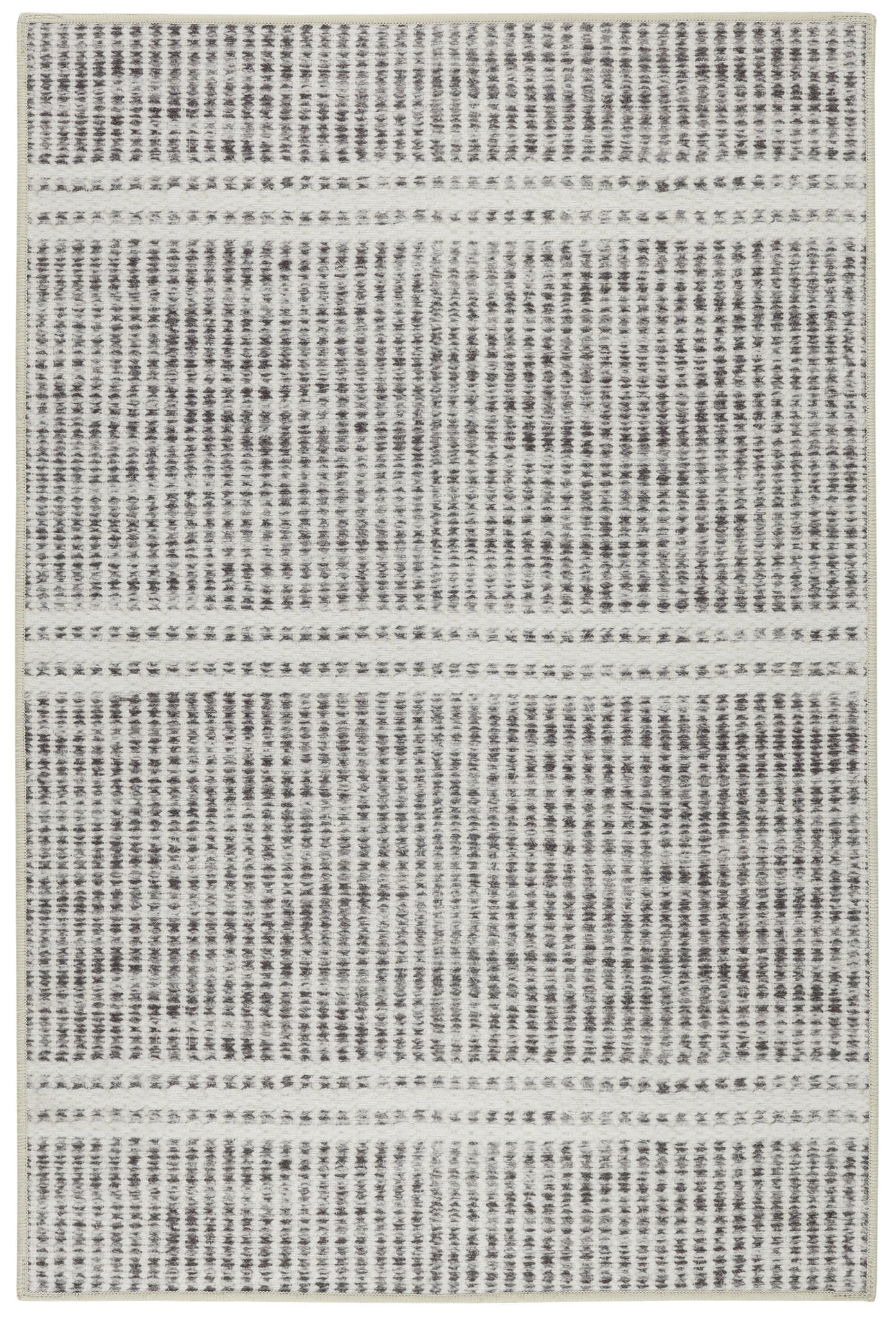 Malta Machine Washable Rug | Grey