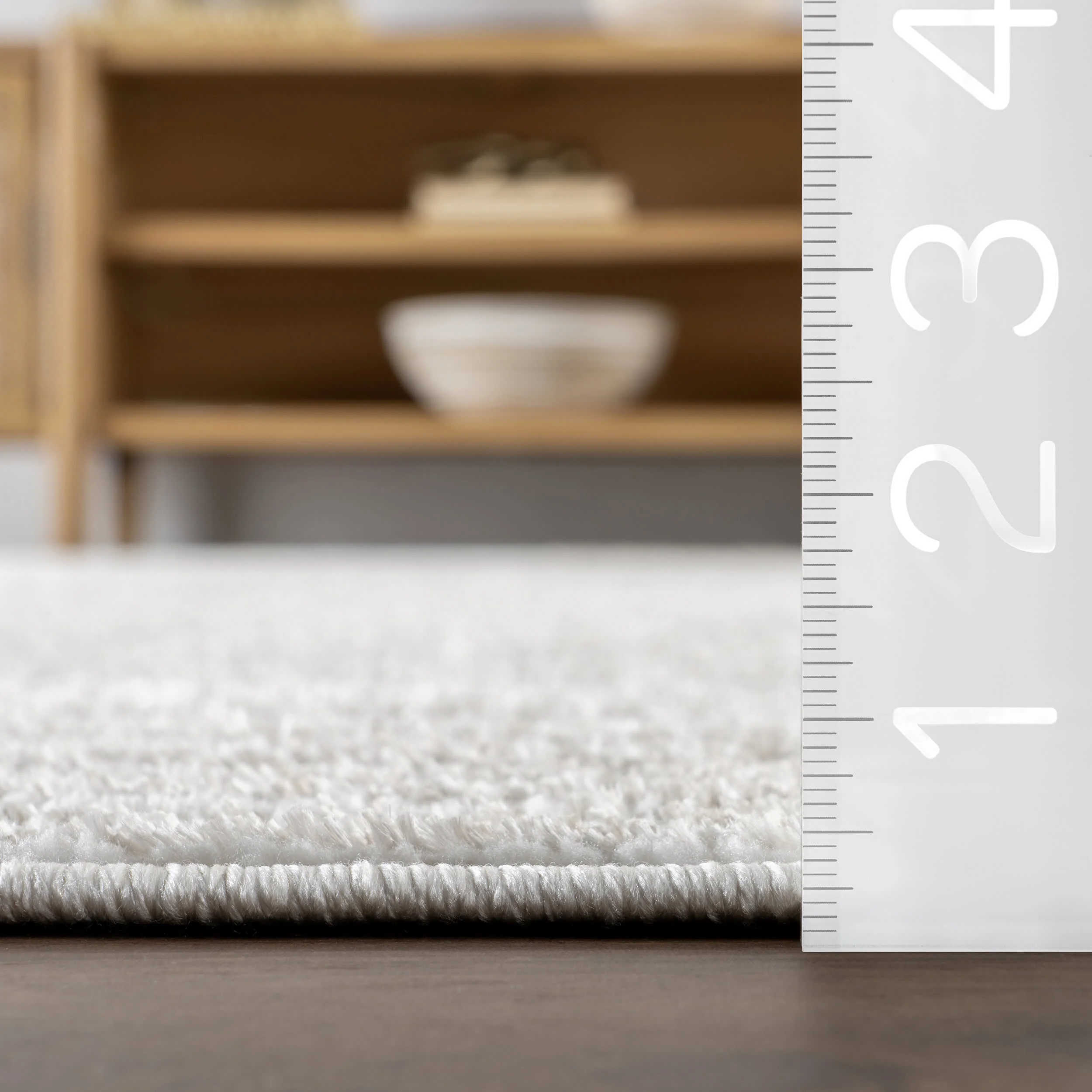 Marem Geometric Rug | Beige - Image 6