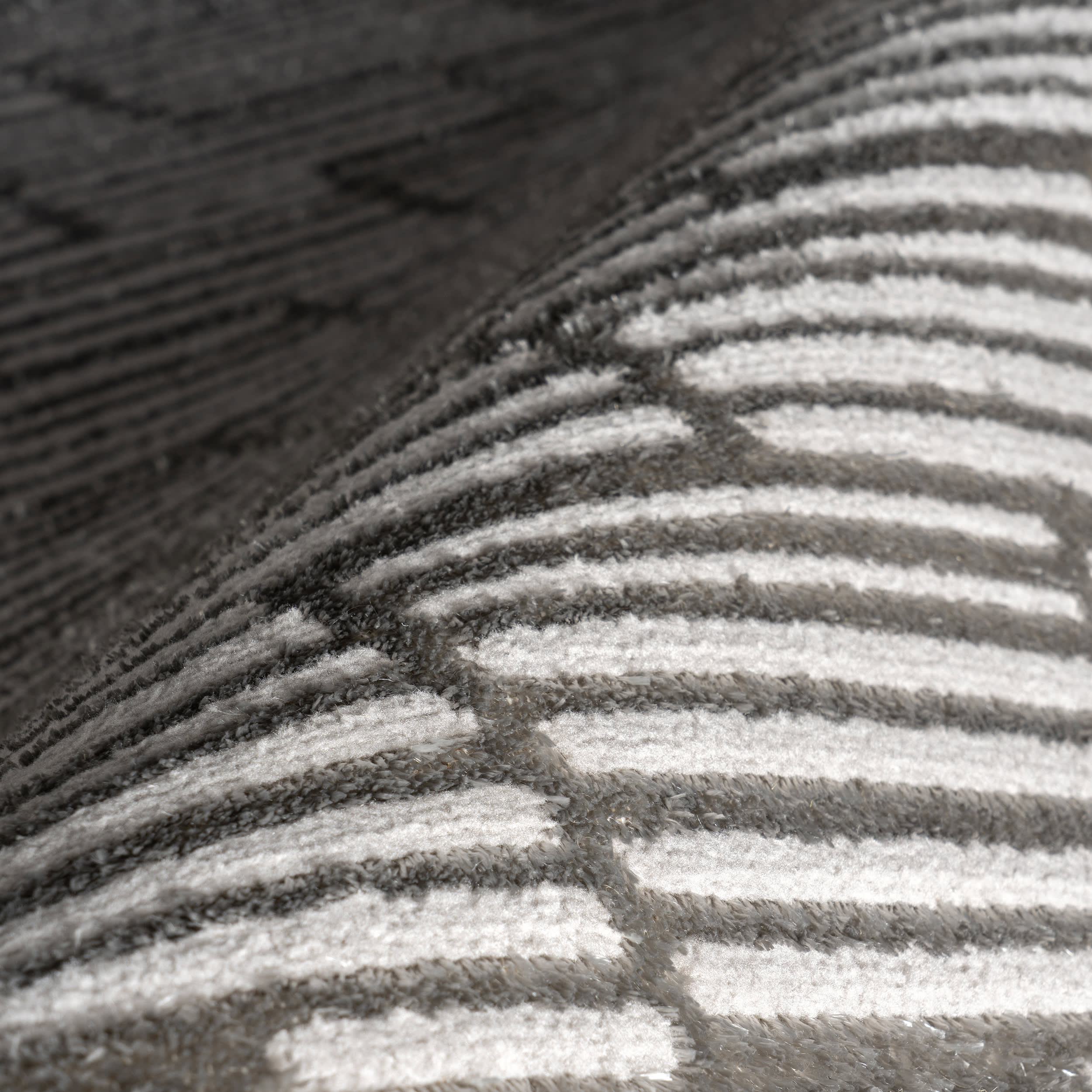 Marem Geometric Rug | Grey - Image 3