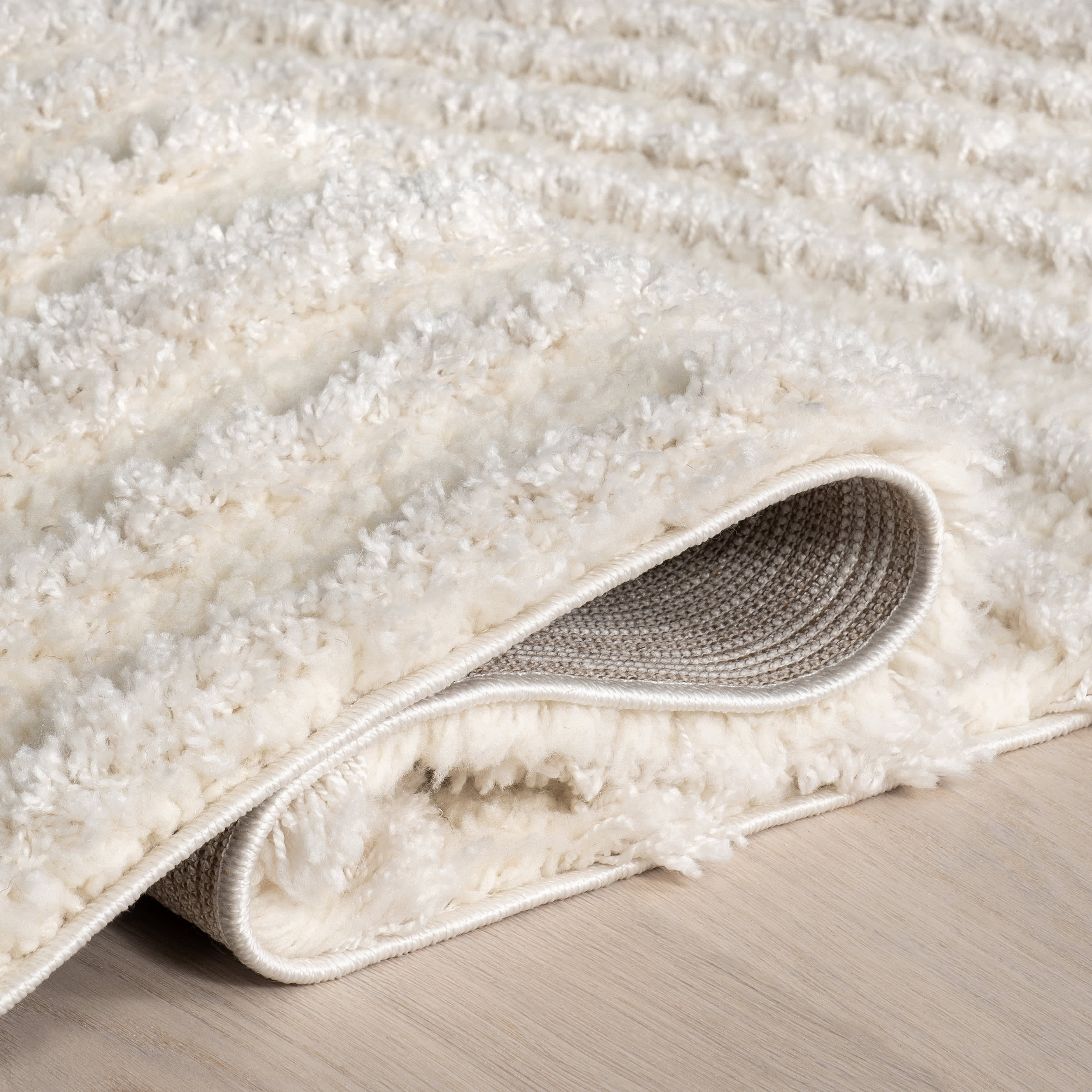 Maren Hazy Swirls Rug | Beige - Image 11