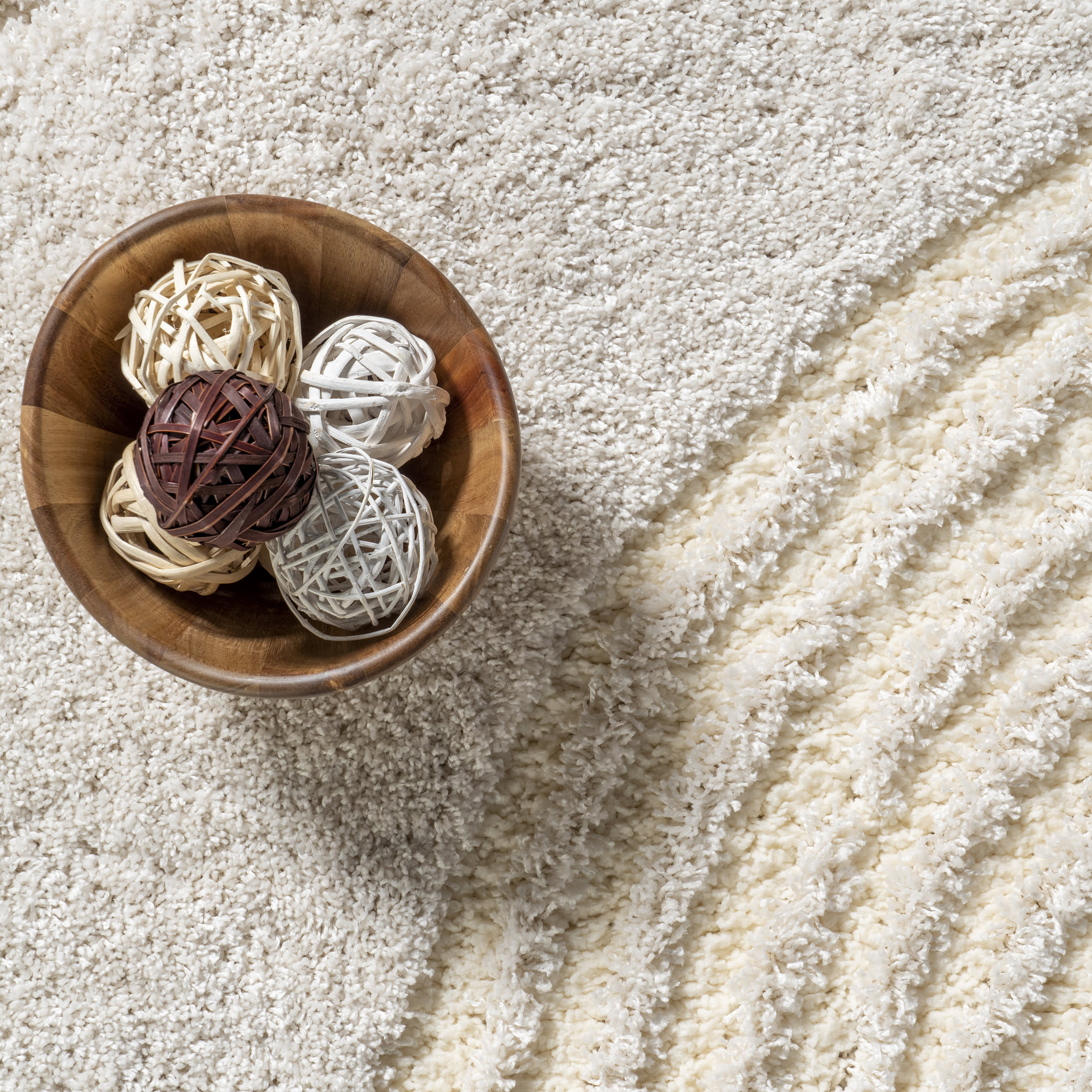 Maren Hazy Swirls Rug | Beige - Image 2