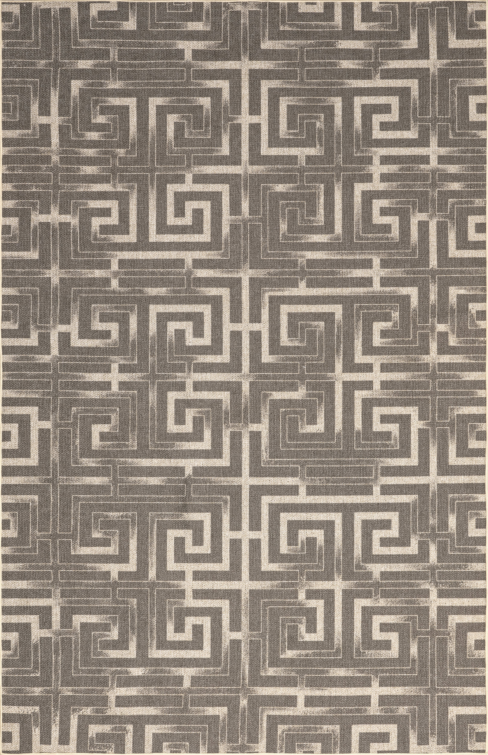 Mariana Easy-Jute Washable Maze Rug | Natural
