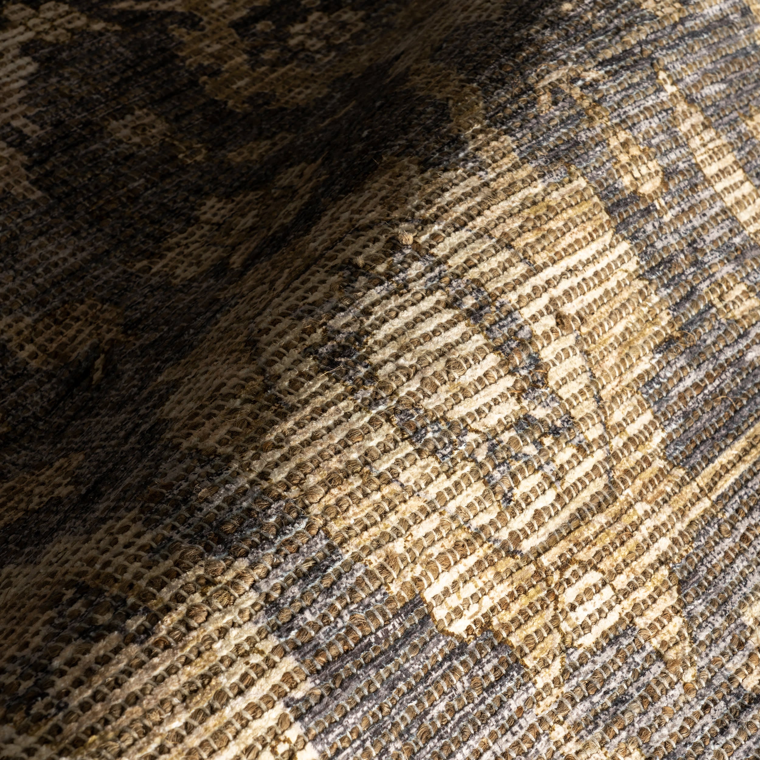 Marigold Tasseled Rug | Dark Brown - Image 3