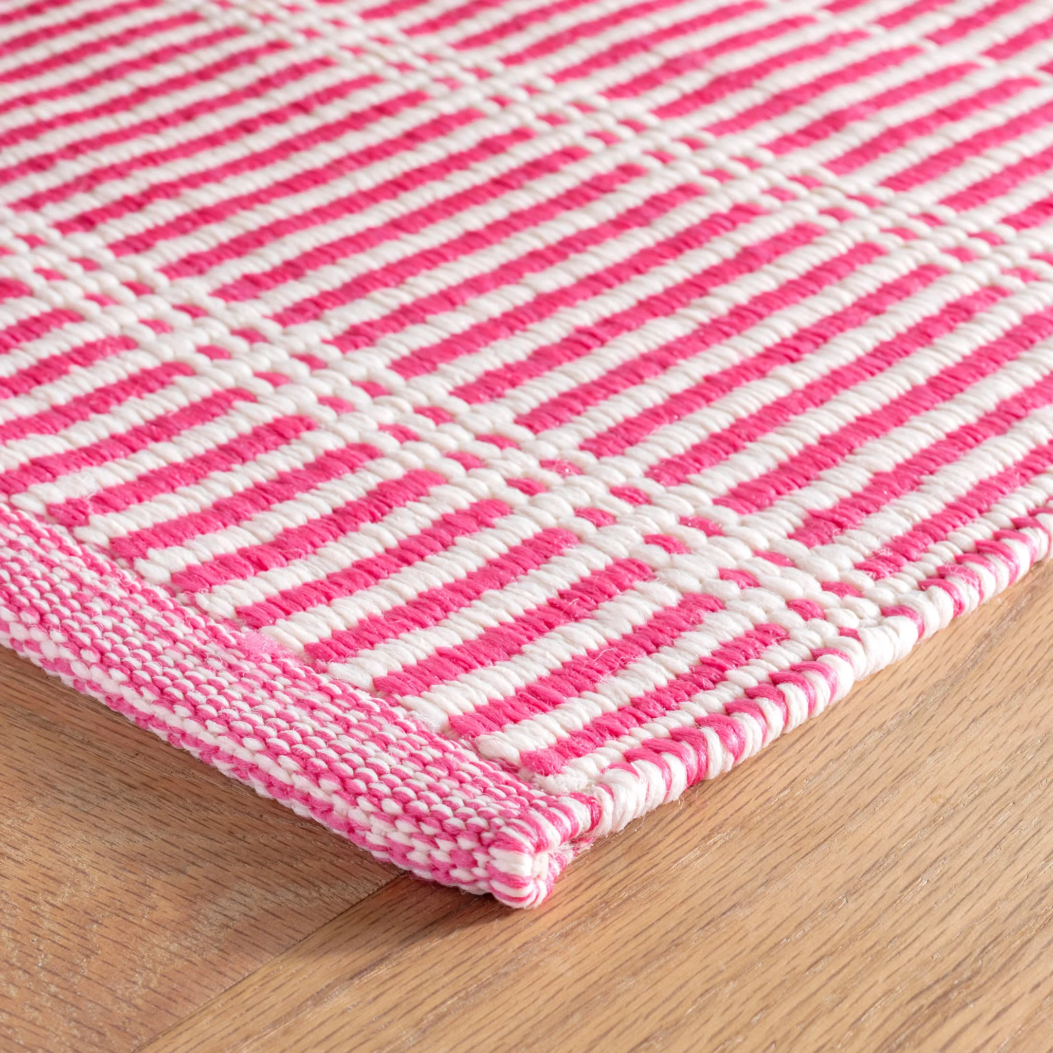 Marlo Handwoven Indoor/Outdoor Rug | Fuchsia - Image 3