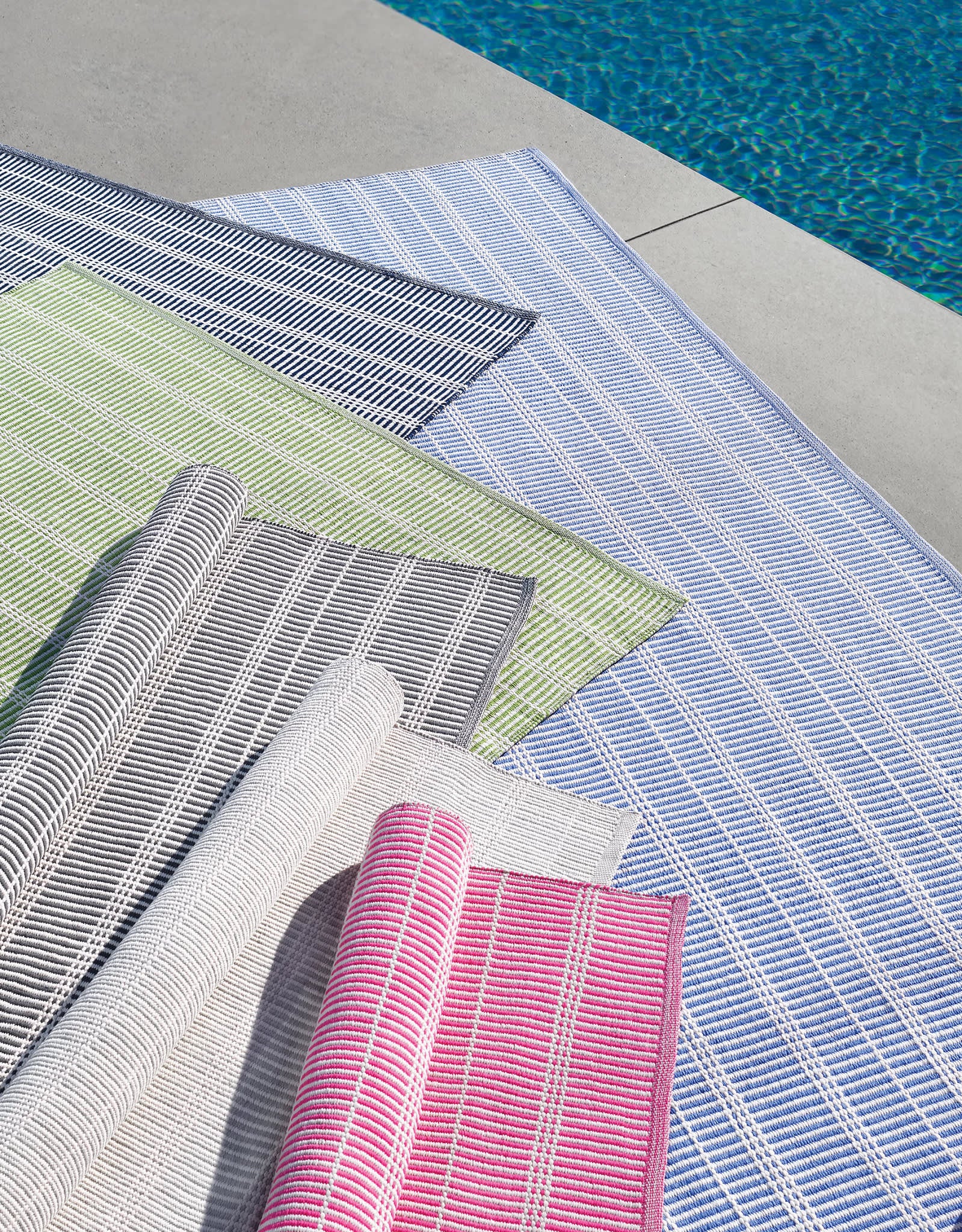 Marlo Handwoven Indoor/Outdoor Rug | French Blue - Image 5