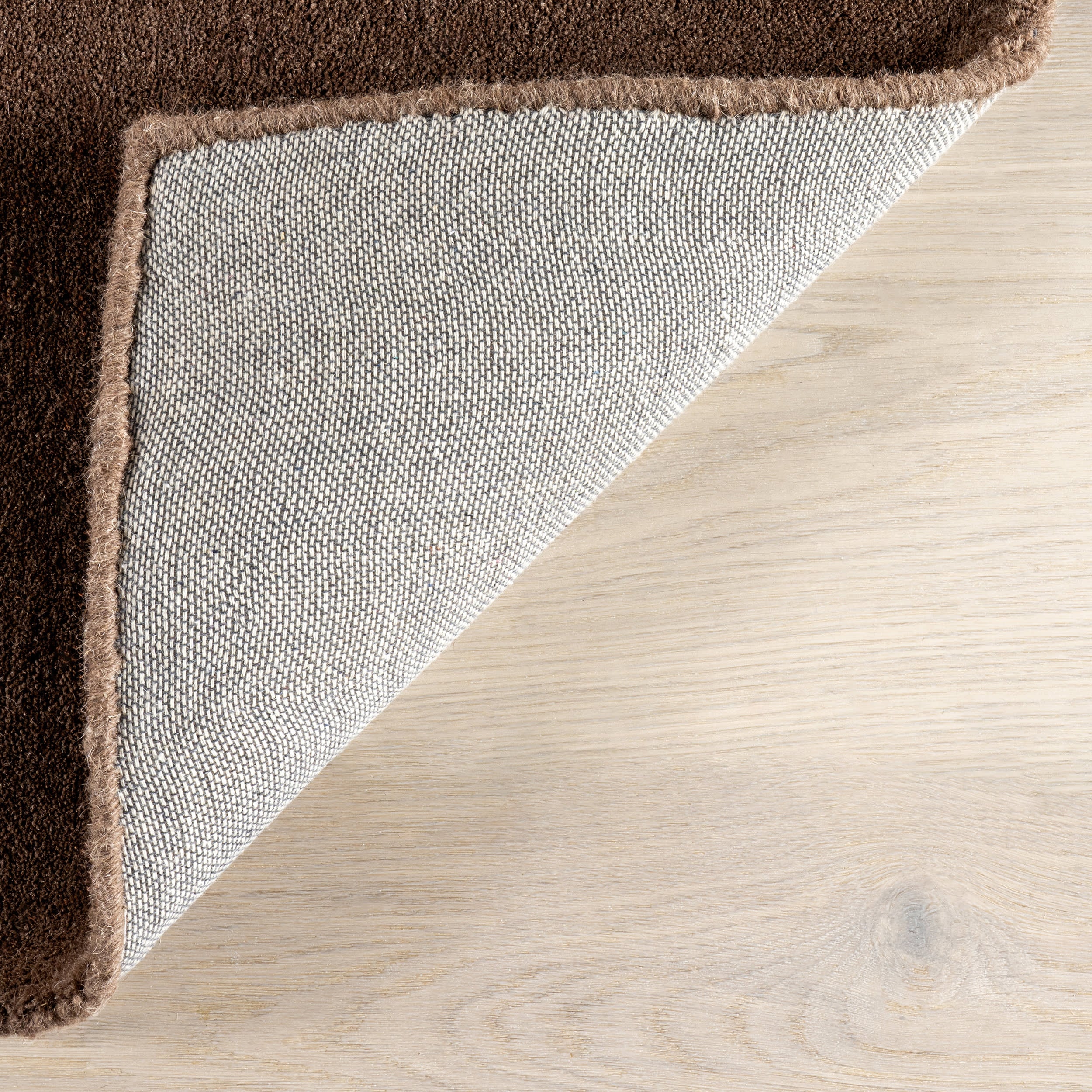Maru Wool Rug | Mauve Brown - Image 8