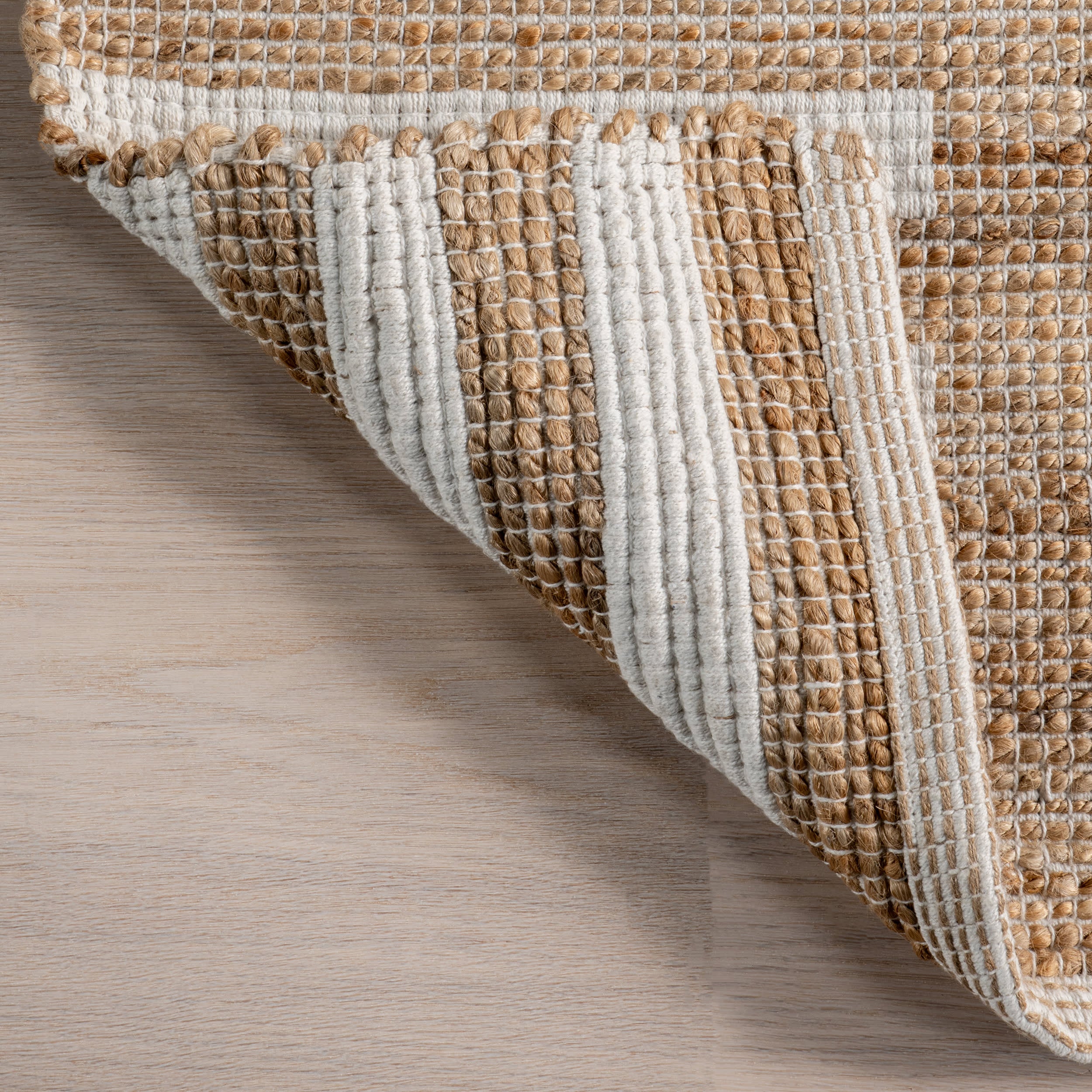 Marybeth Wavering Stripes Rug | Natural - Image 5