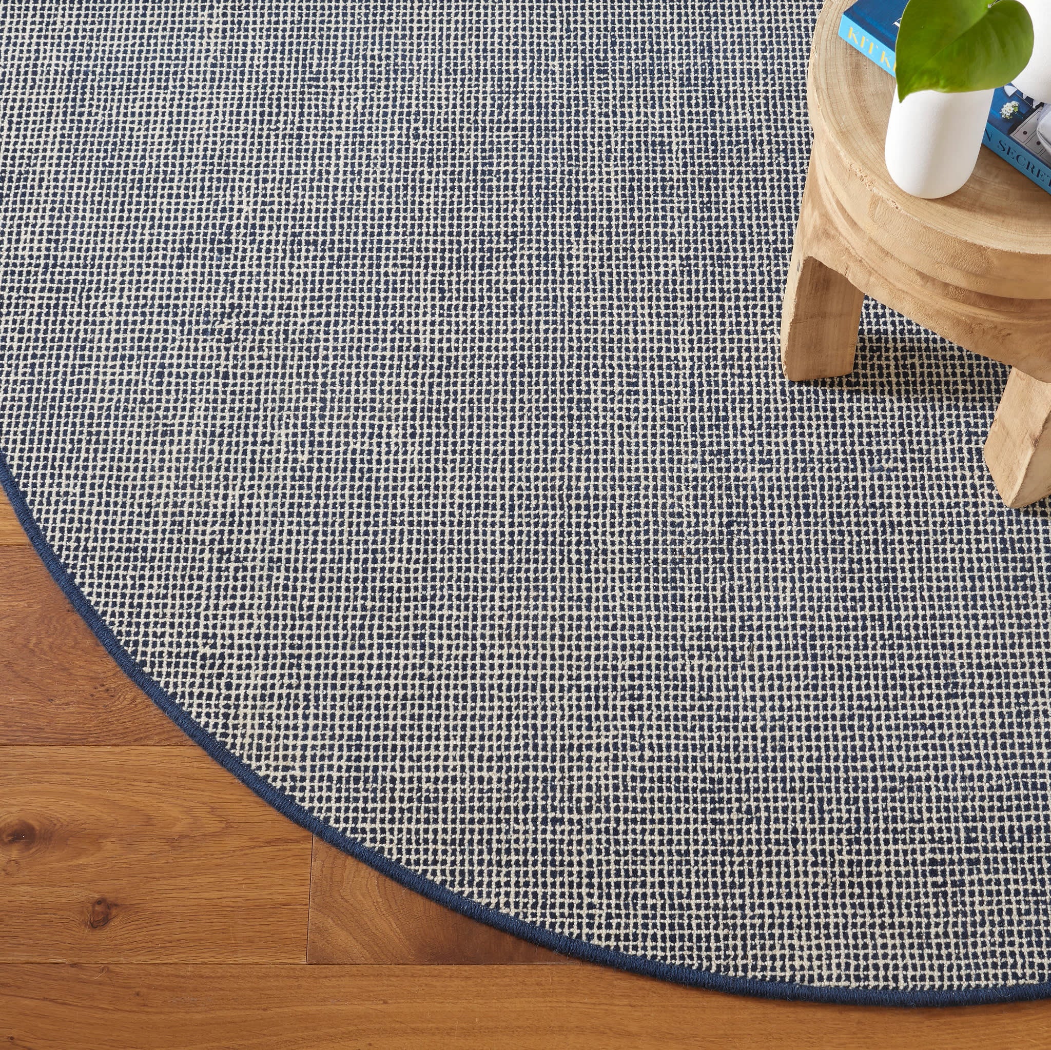 Matrix Hand Tufted Wool Custom Rug | Ink - Image 4
