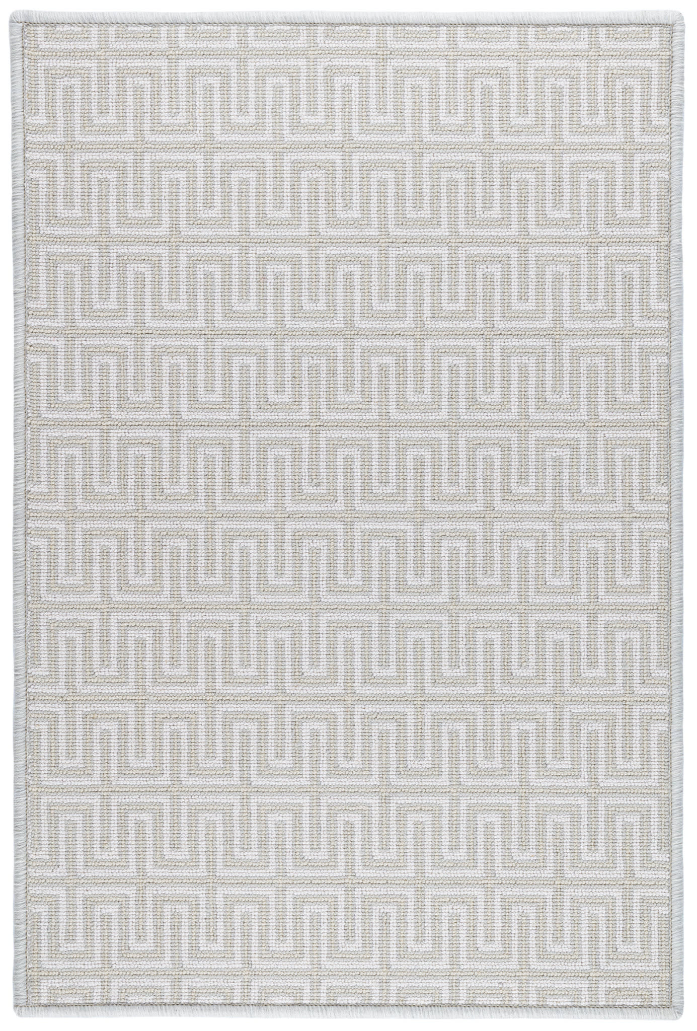 Maze Woven Wool Custom Rug | Platinum