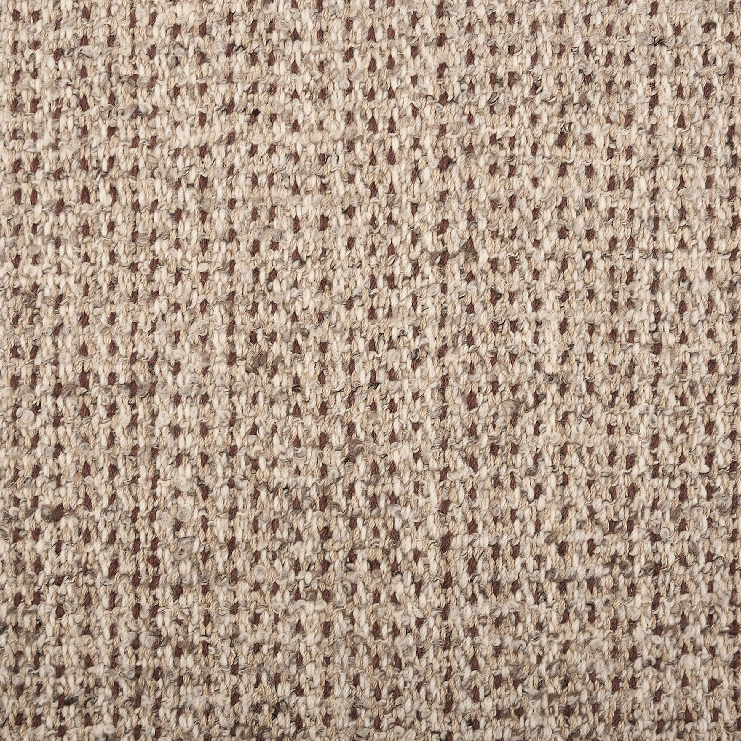 Meadowyn Textured Modern Custom Rug | Rosewood
