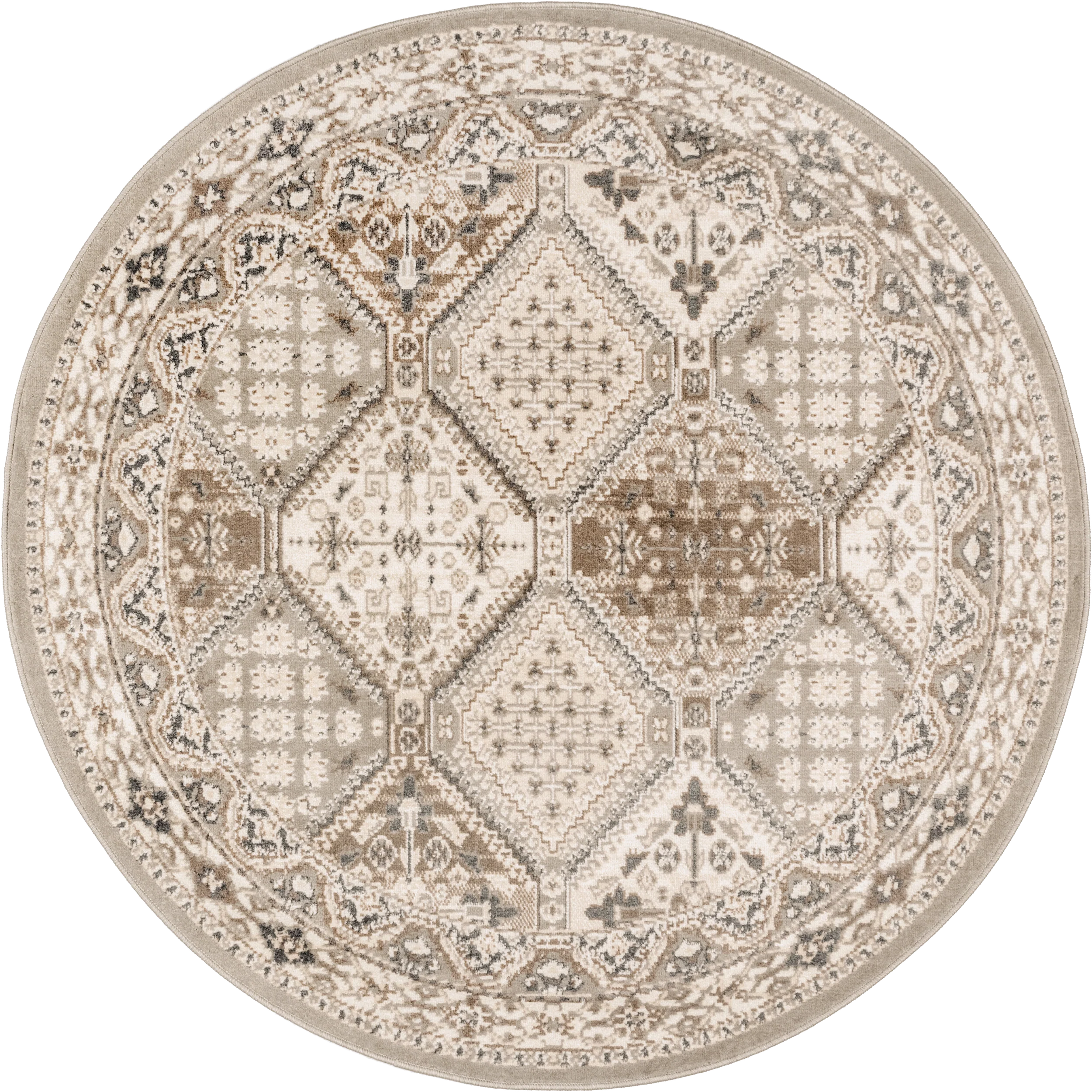 Melange Tiles Rug | Taupe