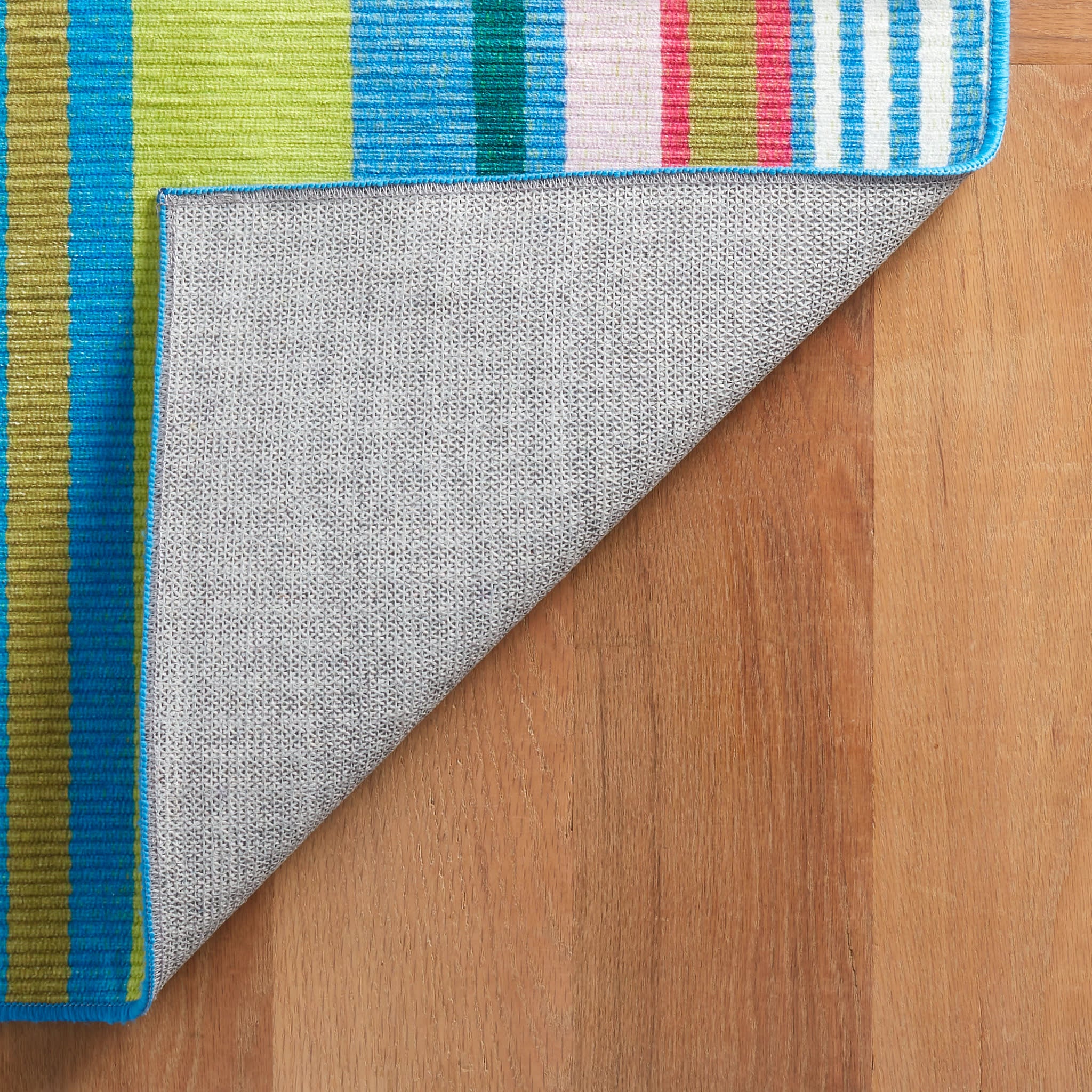 Mellie Stripe Machine Washable Rug | Multi - Image 8