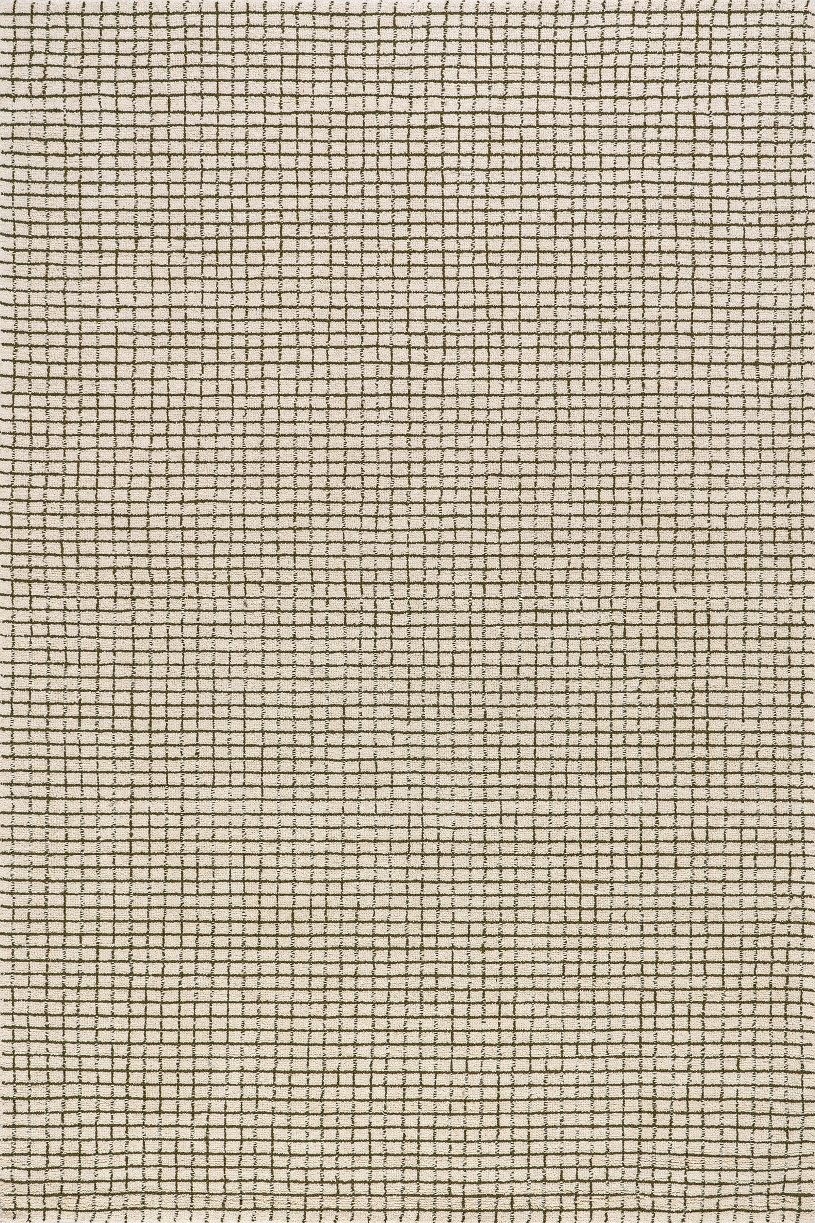 Melrose Checked Rug | Green