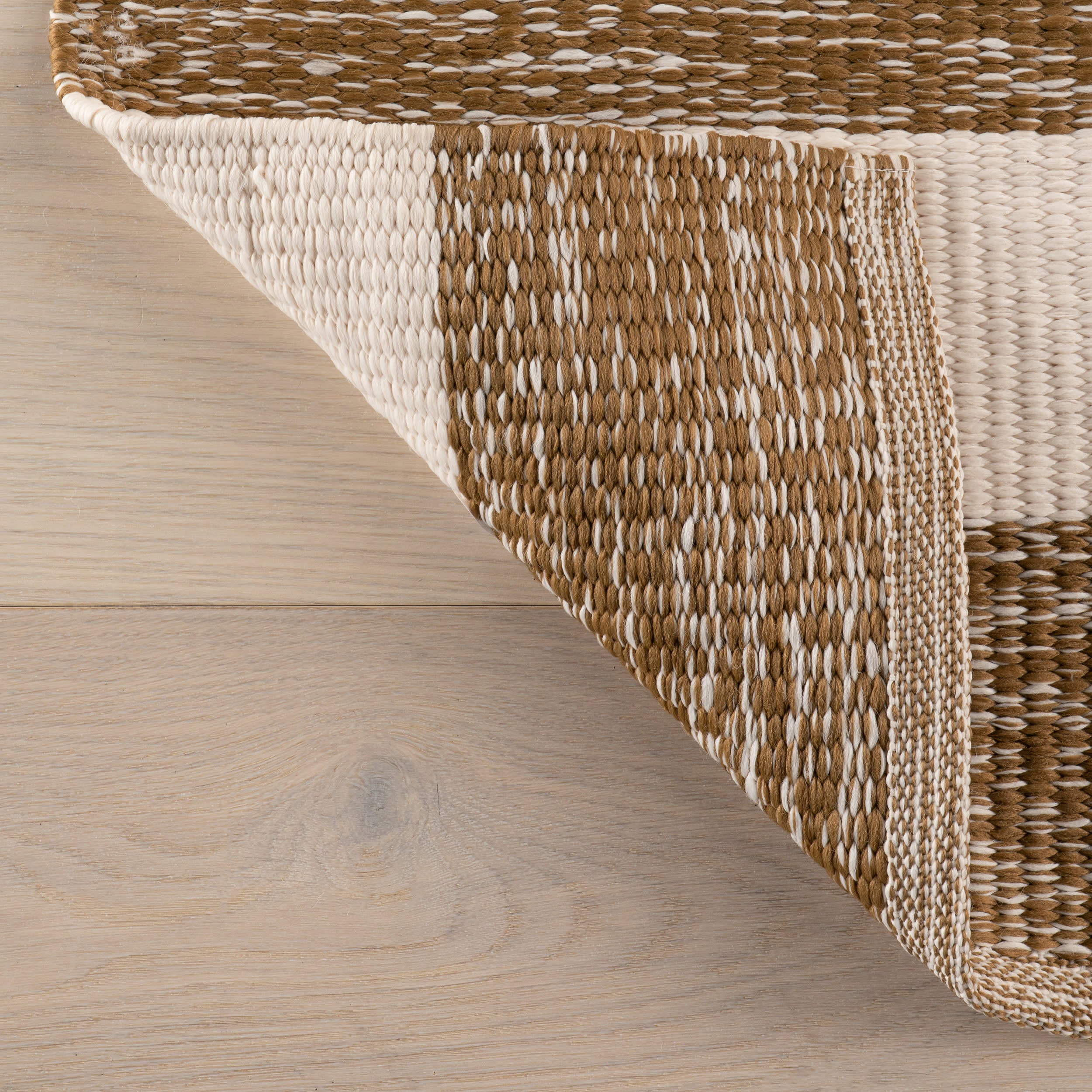 Merindah Striped Indoor/Outdoor Rug | Brown - Image 7