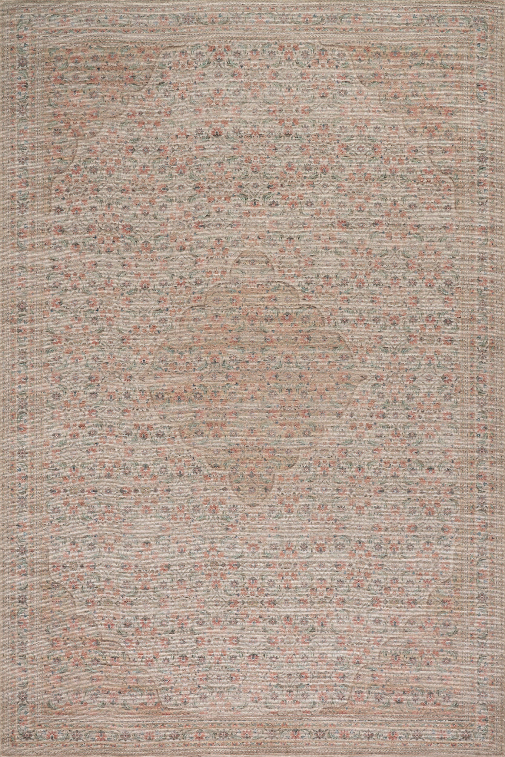 Merit Traditional Medallion Rug | Multicolor