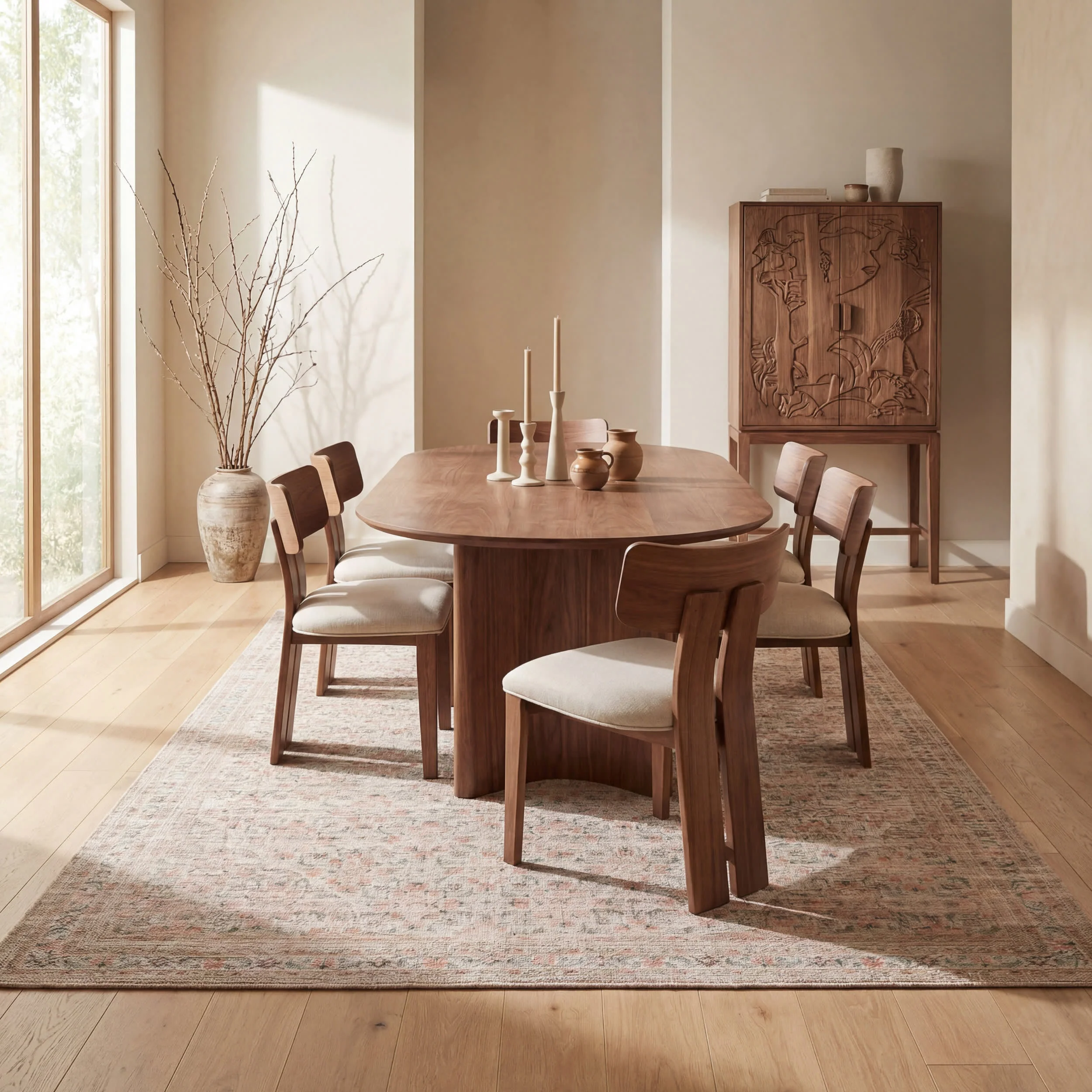 Merit Traditional Medallion Rug | Multicolor - Image 7