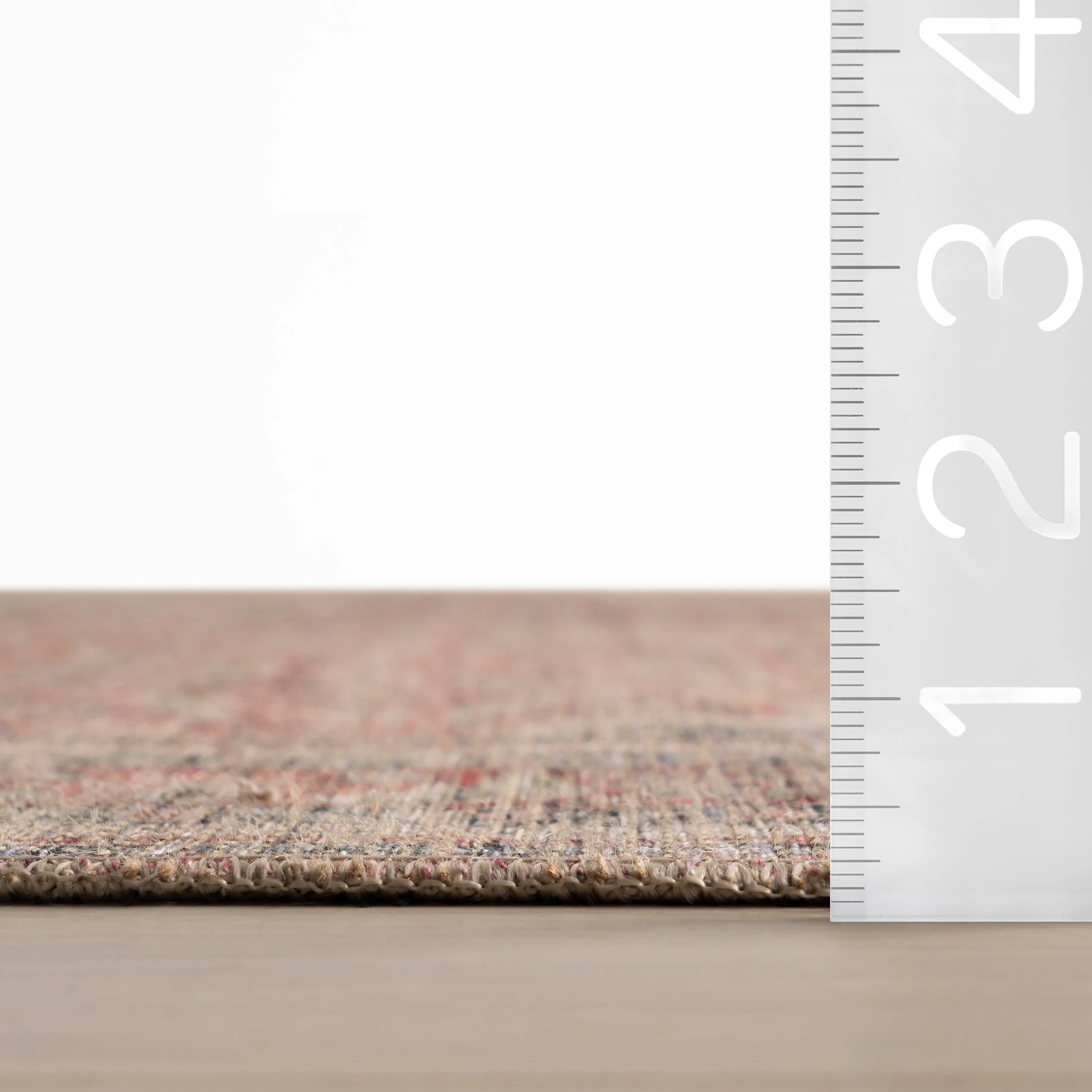 Merit Traditional Medallion Rug | Red - Image 6