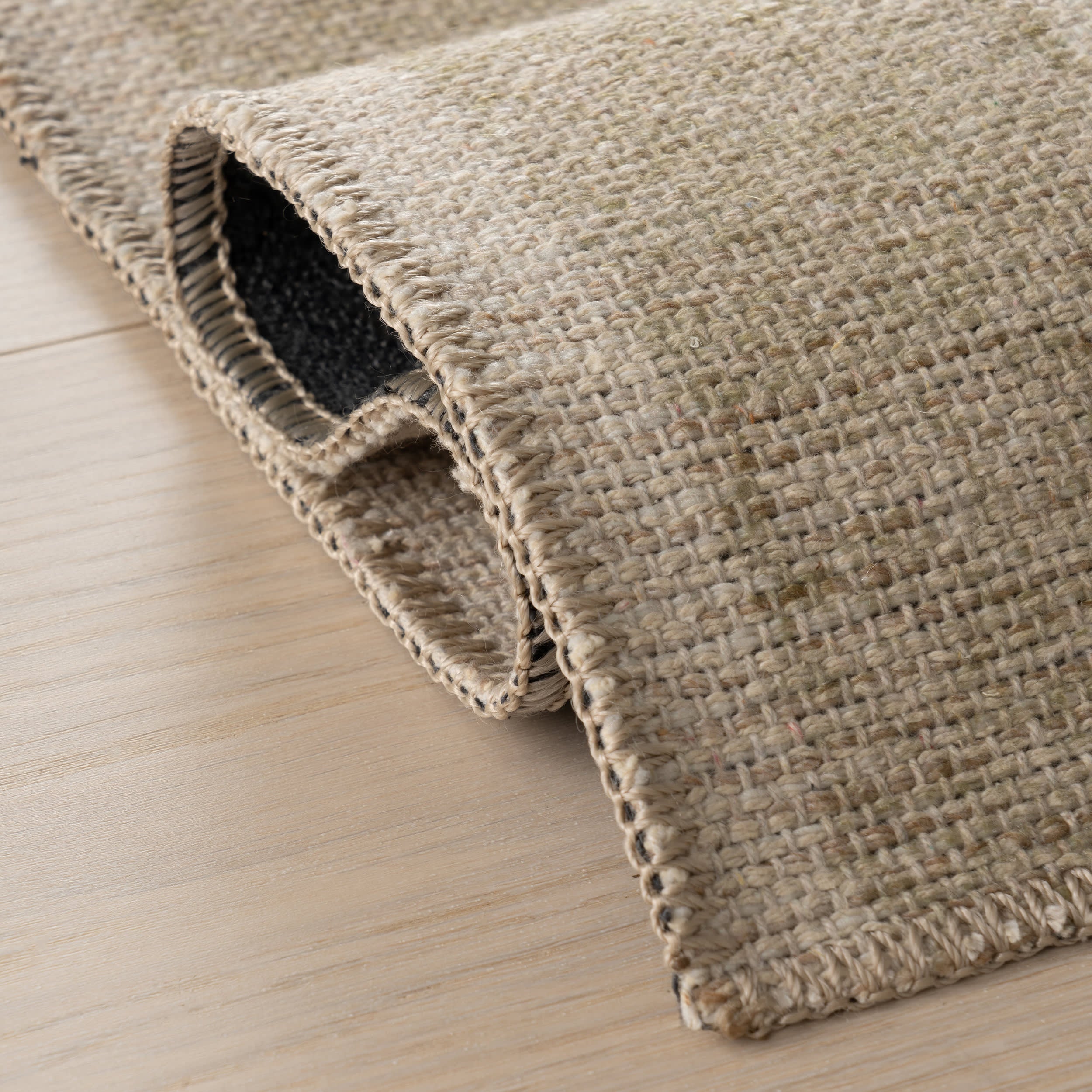 Merneia Bohemian Washable Rug | Natural - Image 9