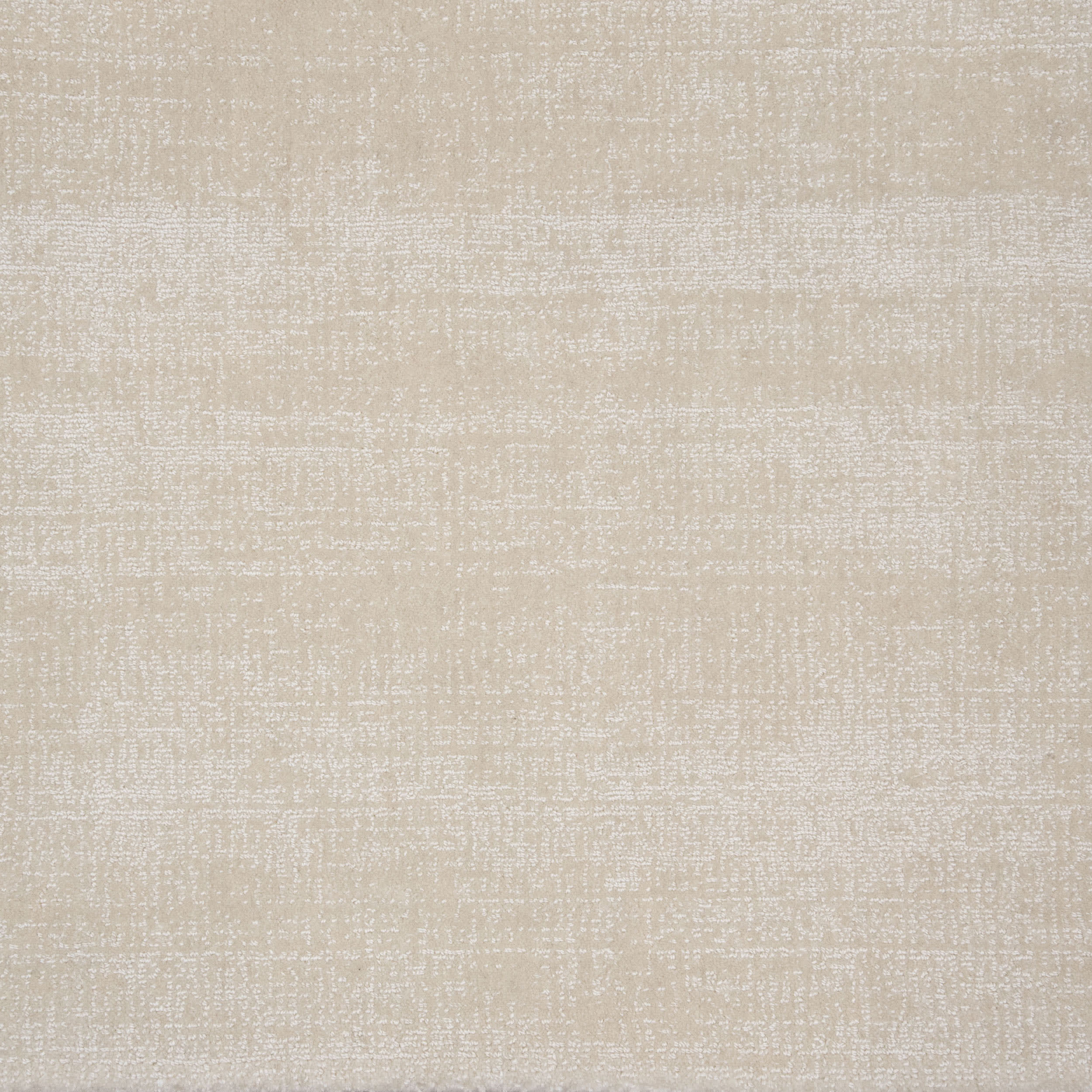 Metallae Textured Modern Custom Rug | Cream