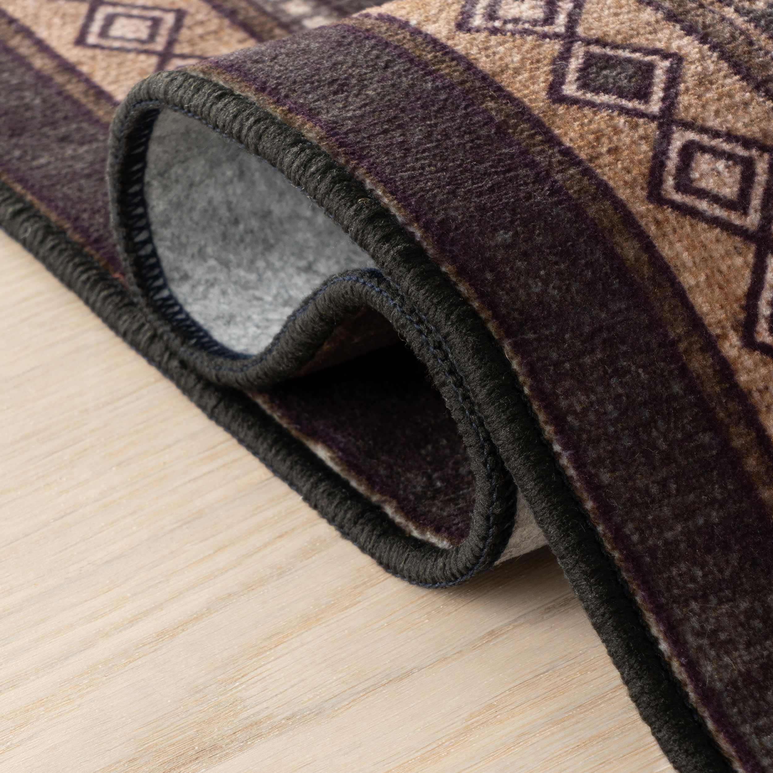 Mev Oriental and Persian Washable Rug | Brown - Image 11