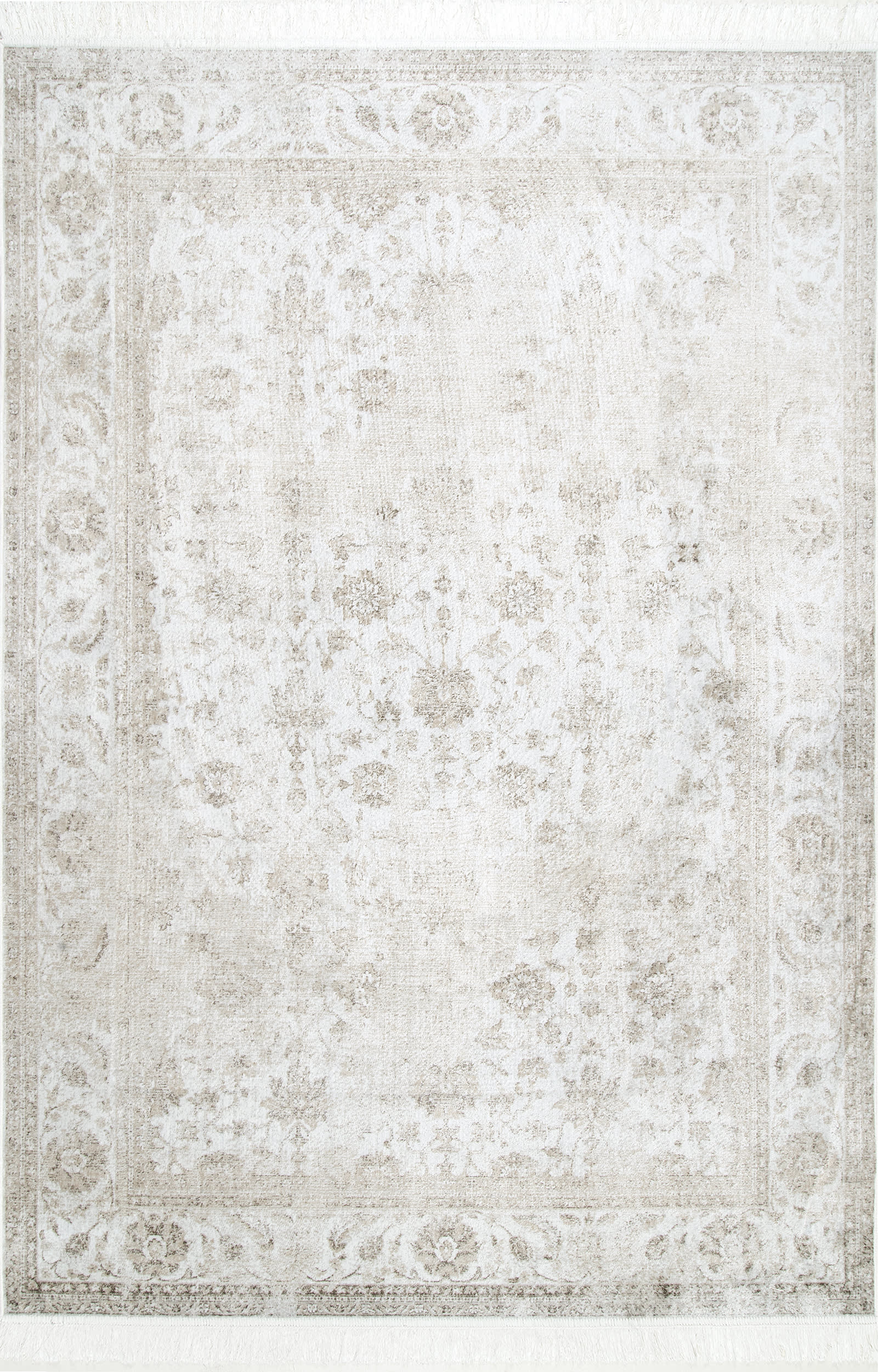 Miller Fading Floral Rug | Ivory
