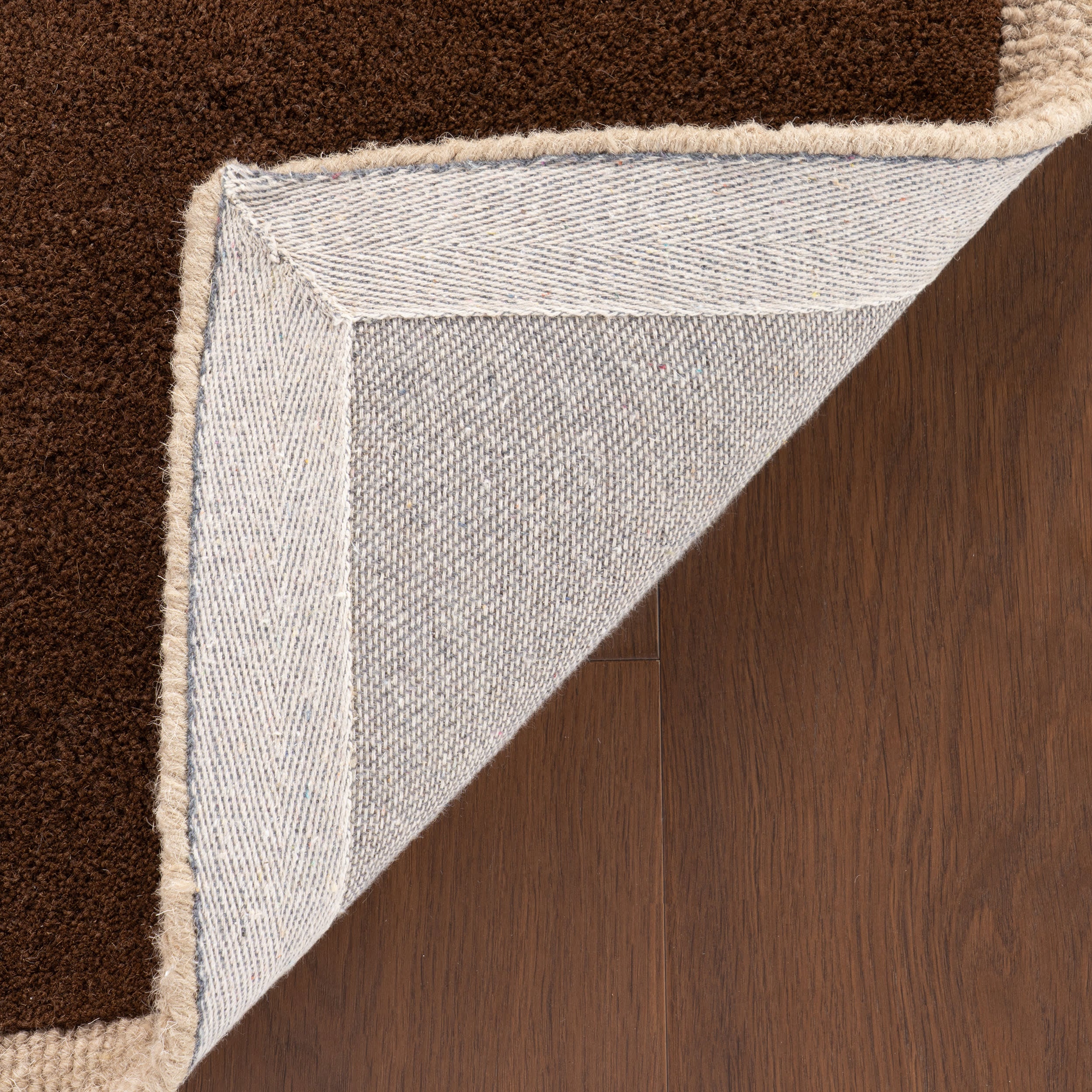 Mira Mid-Century Geometric Rug | Brown - Image 7