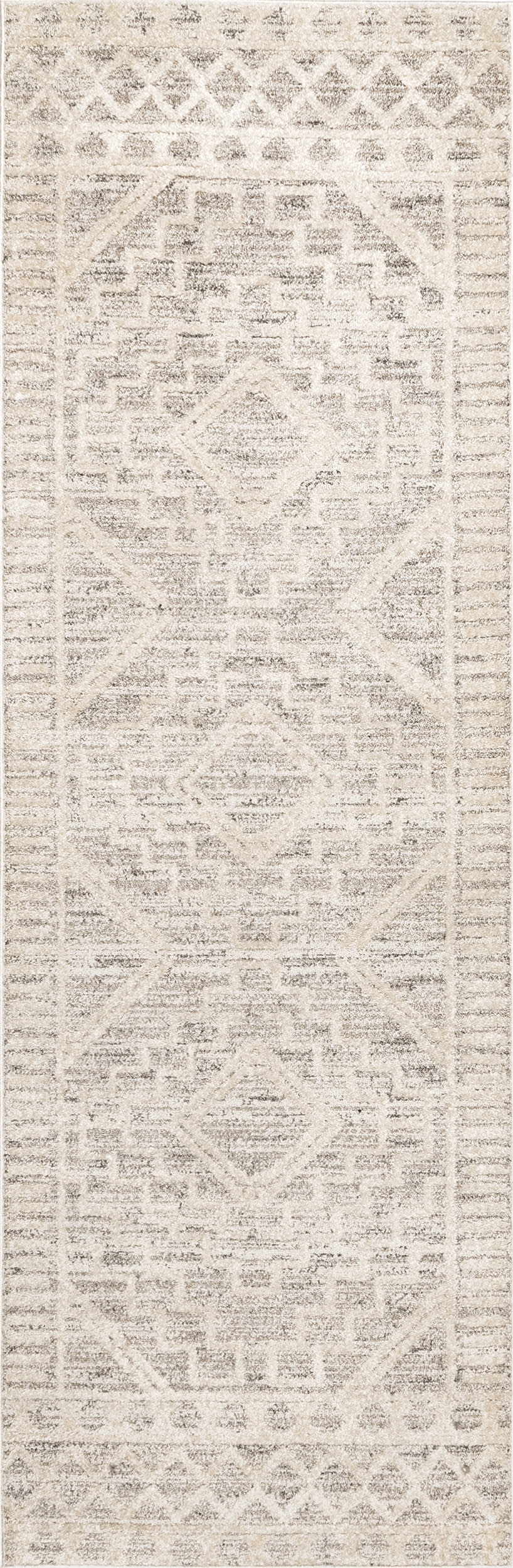 Miranda Moroccan Diamond Rug | Beige