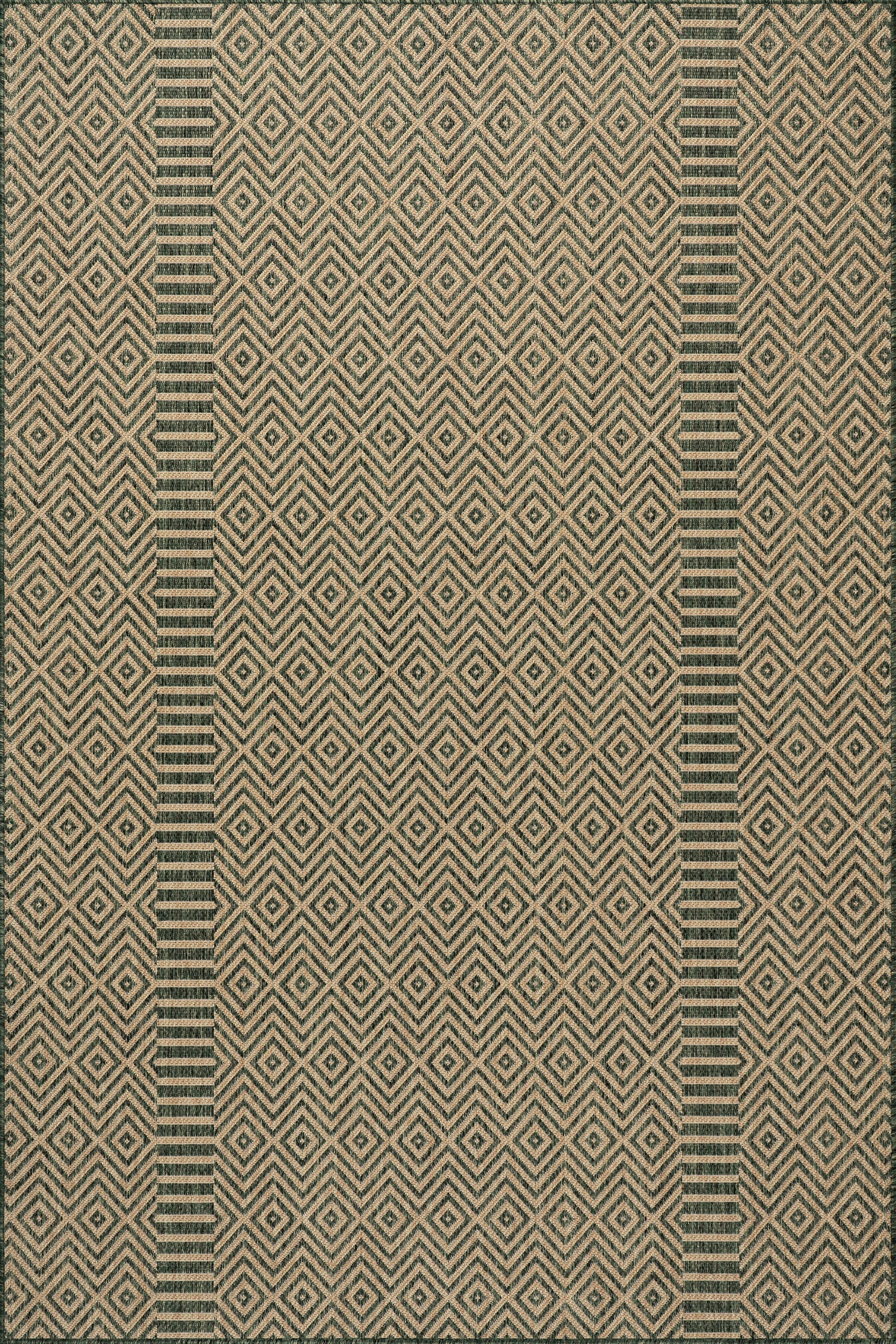 Mireva Modern Indoor/Outdoor Rug | Green