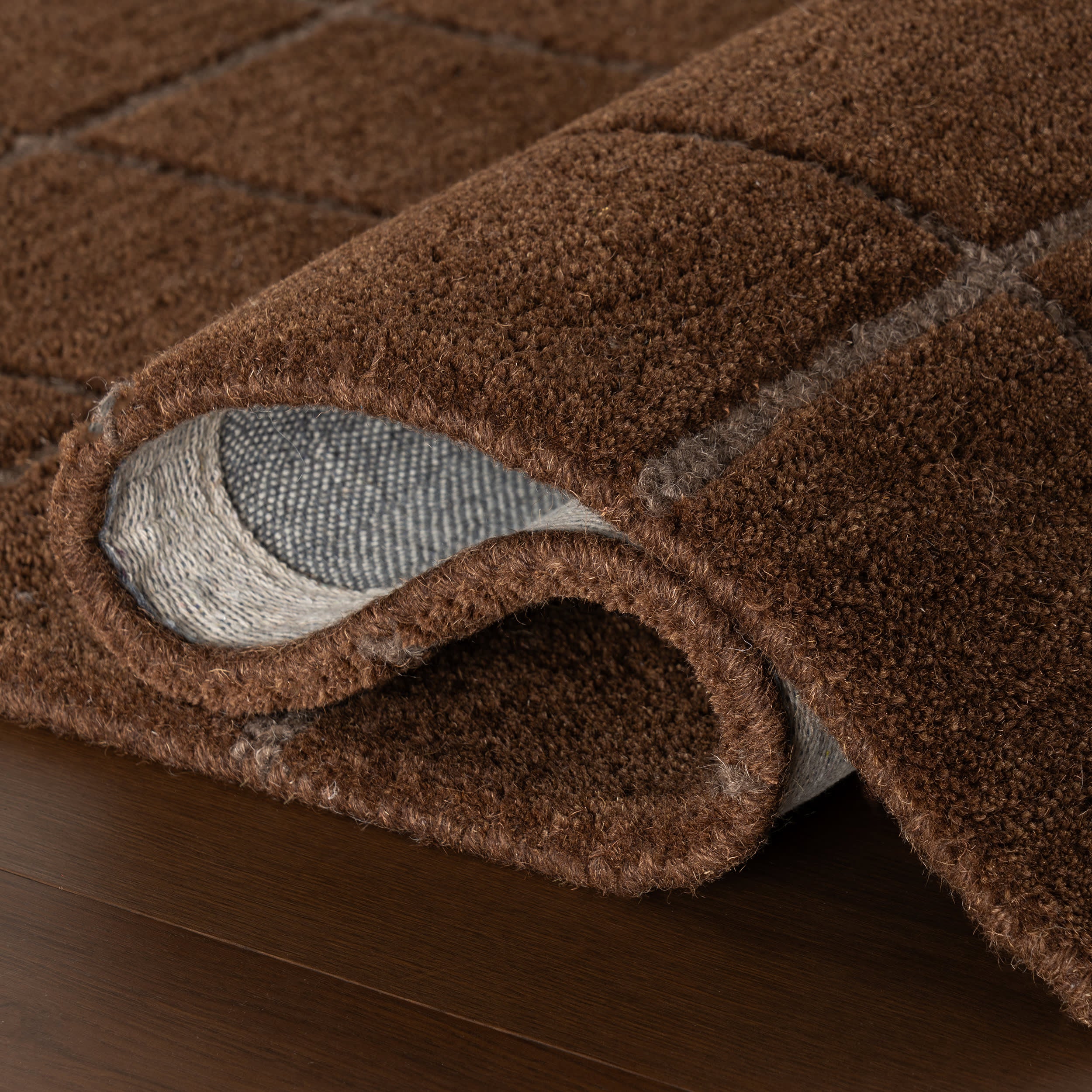 Miva Modern Geometric Rug | Brown - Image 5