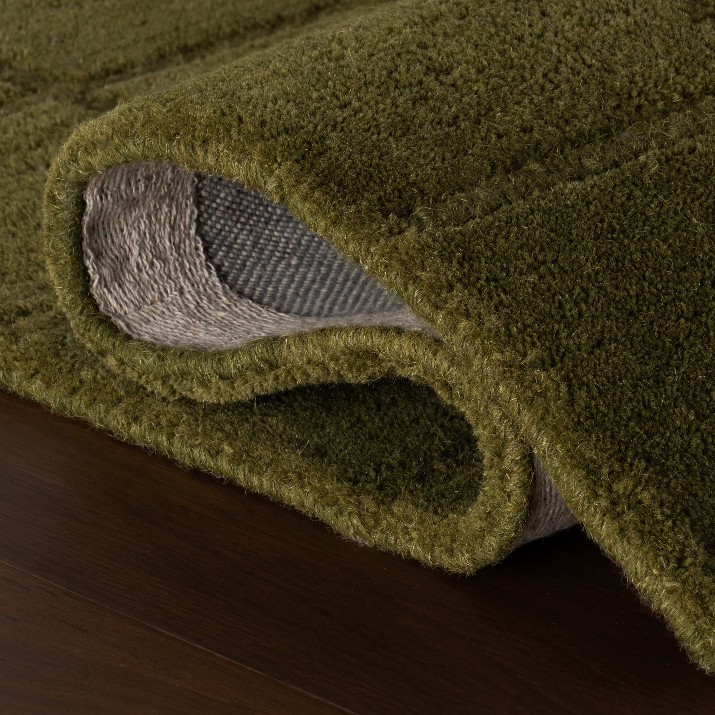 Miva Modern Geometric Rug | Green - Image 4