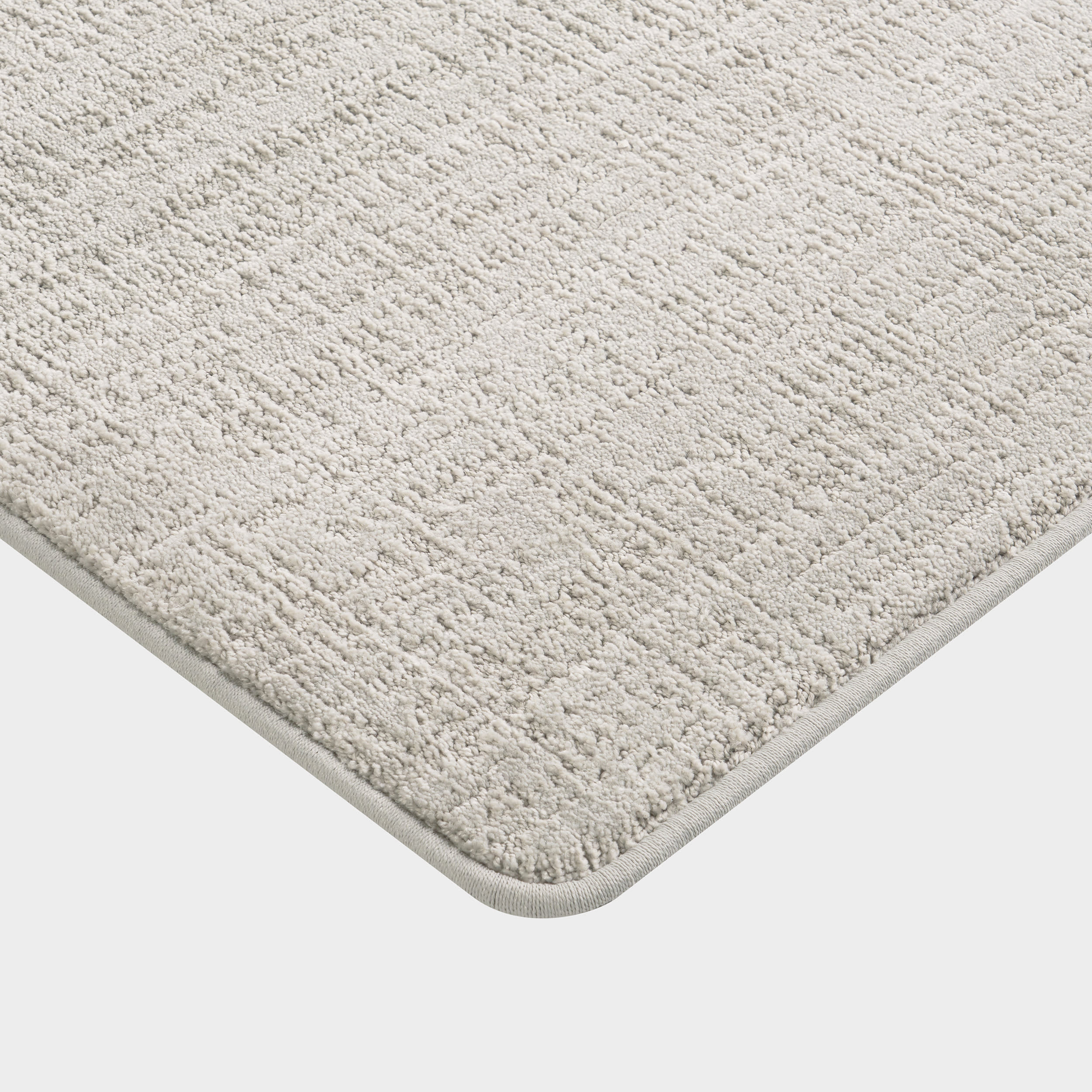 Mockingbird Textured Custom Rug | Grey Beige - Image 2