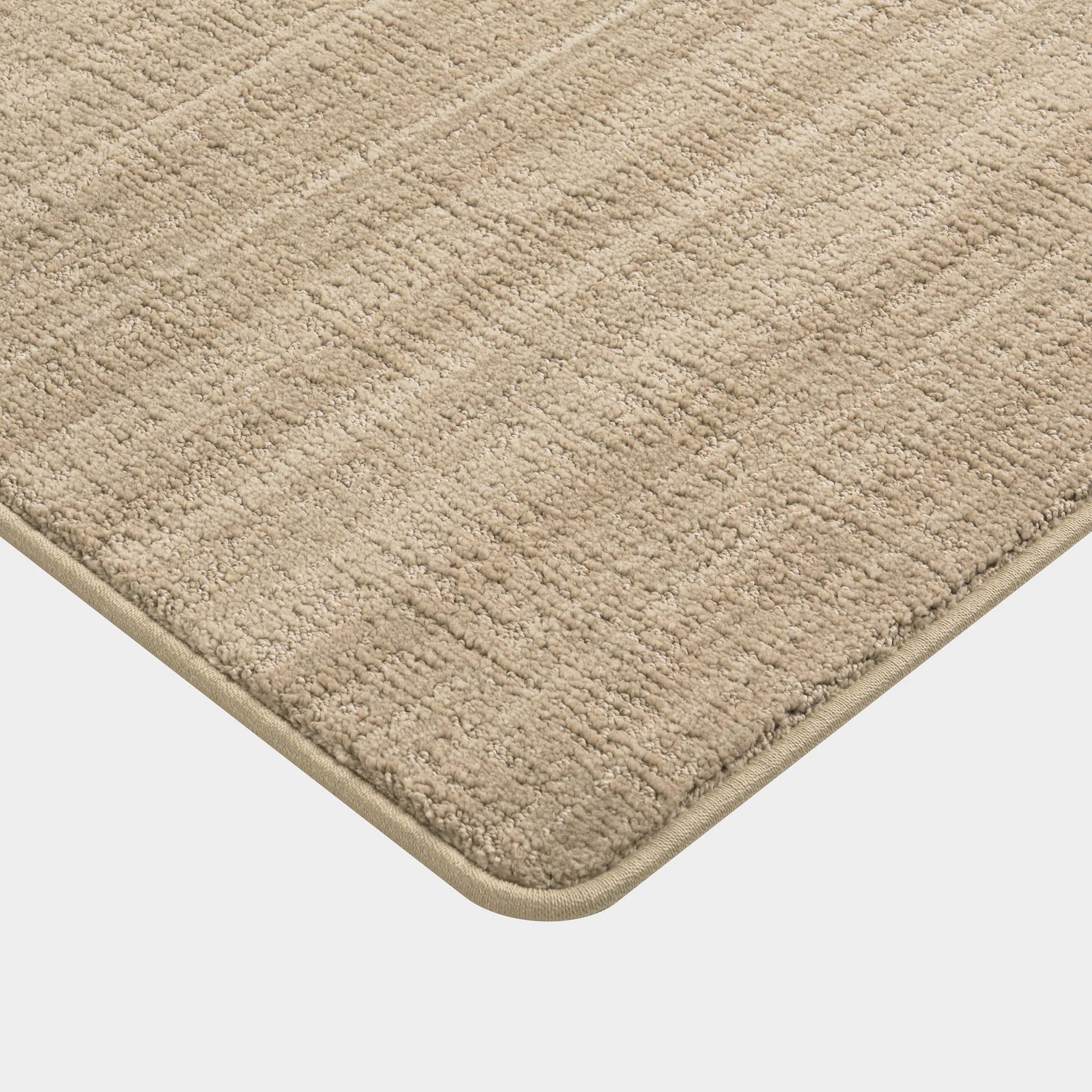 Mockingbird Textured Custom Rug | Light Brown - Image 2