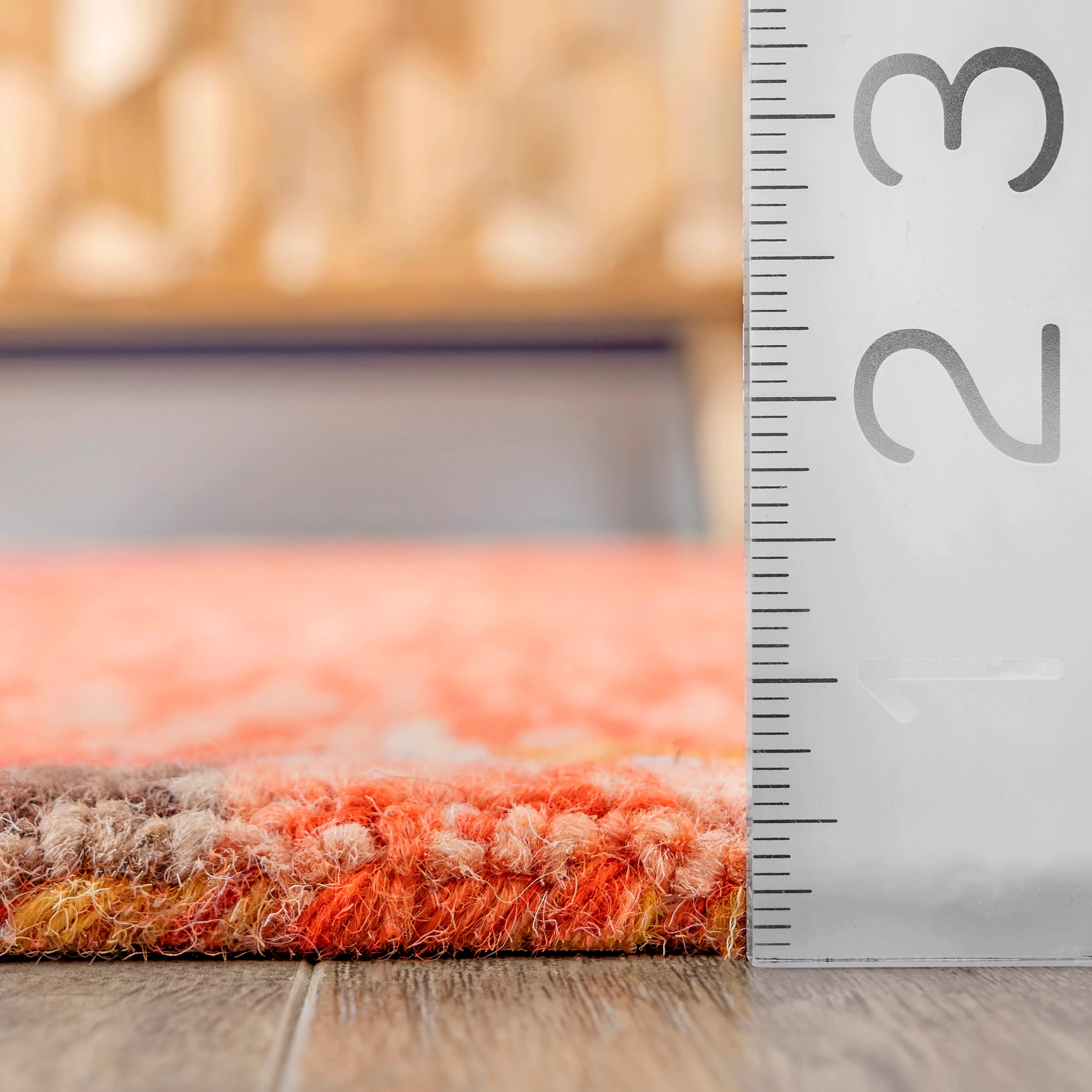 Modern Abstract Rug | Multicolor - Image 5