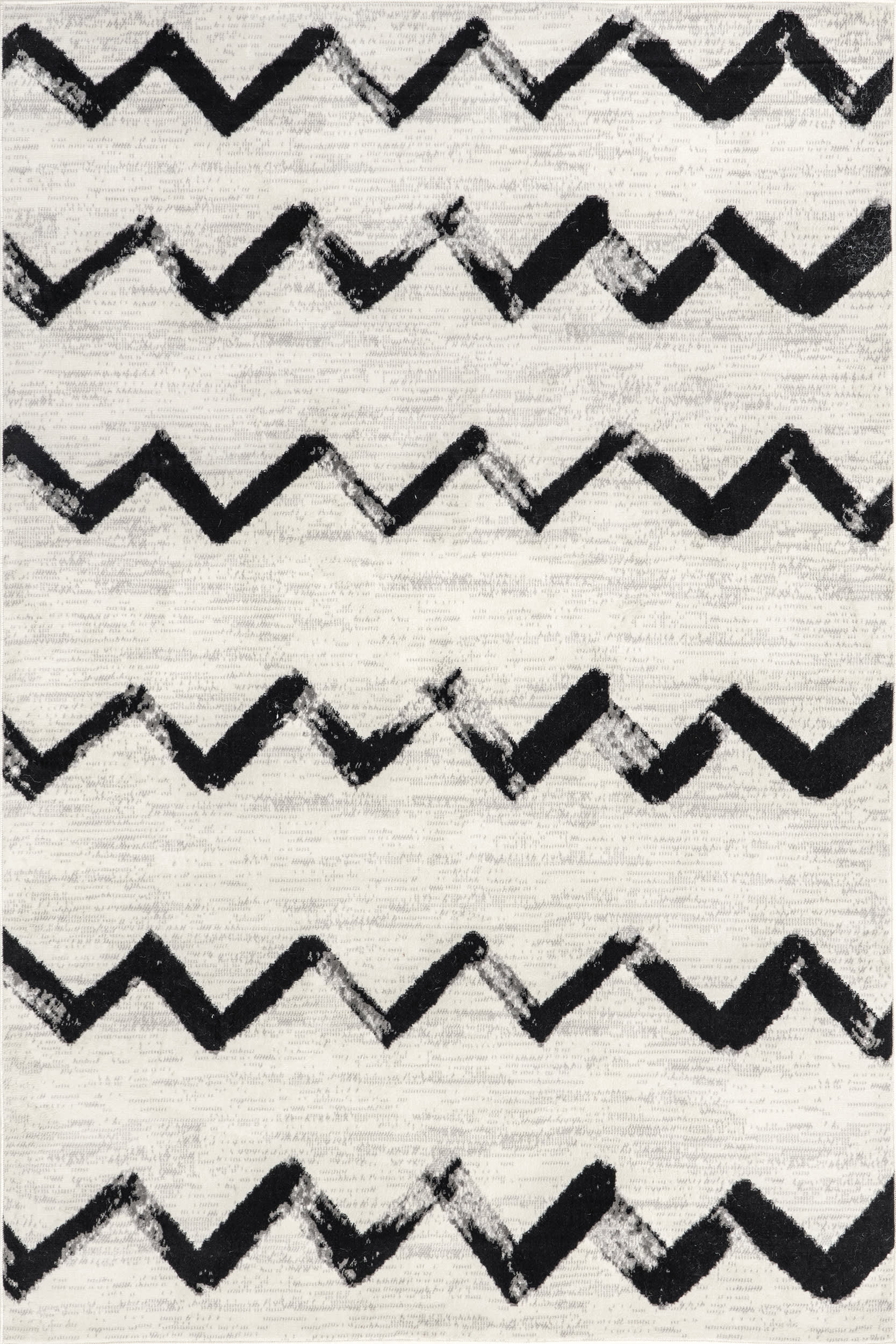 Modern Chevrons Rug | Grey