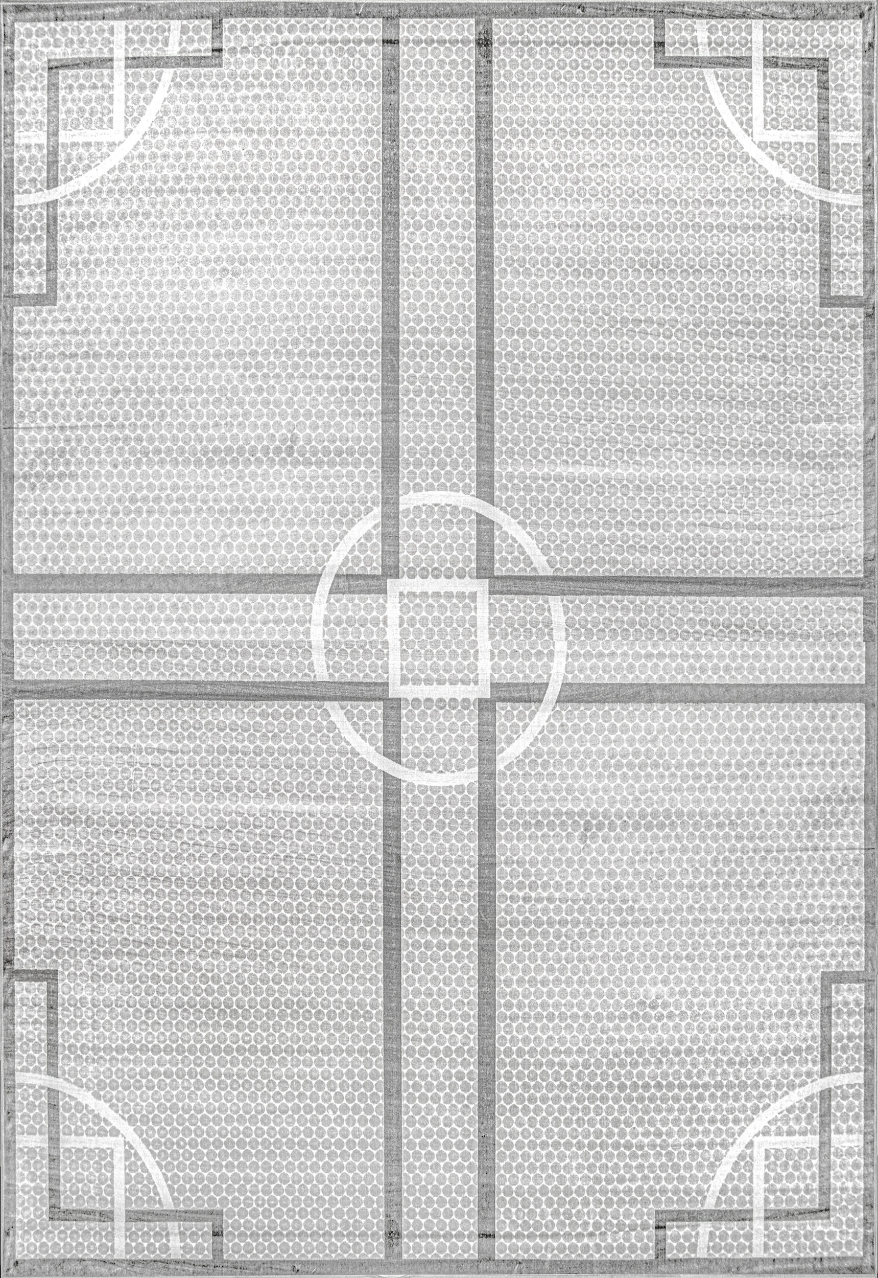 Modern Deco Rug | Light Grey