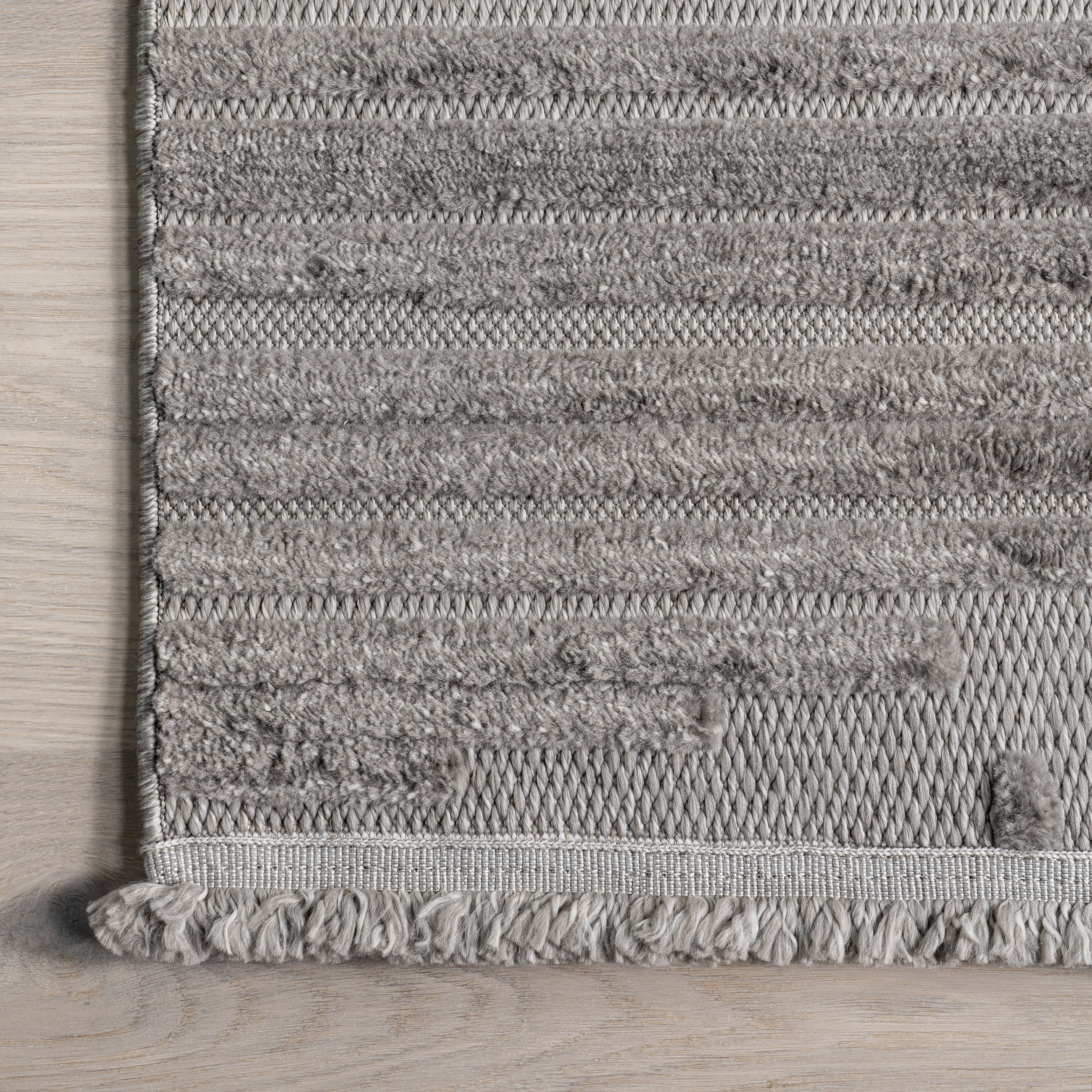 Monique Abstract Line Rug | Grey - Image 3