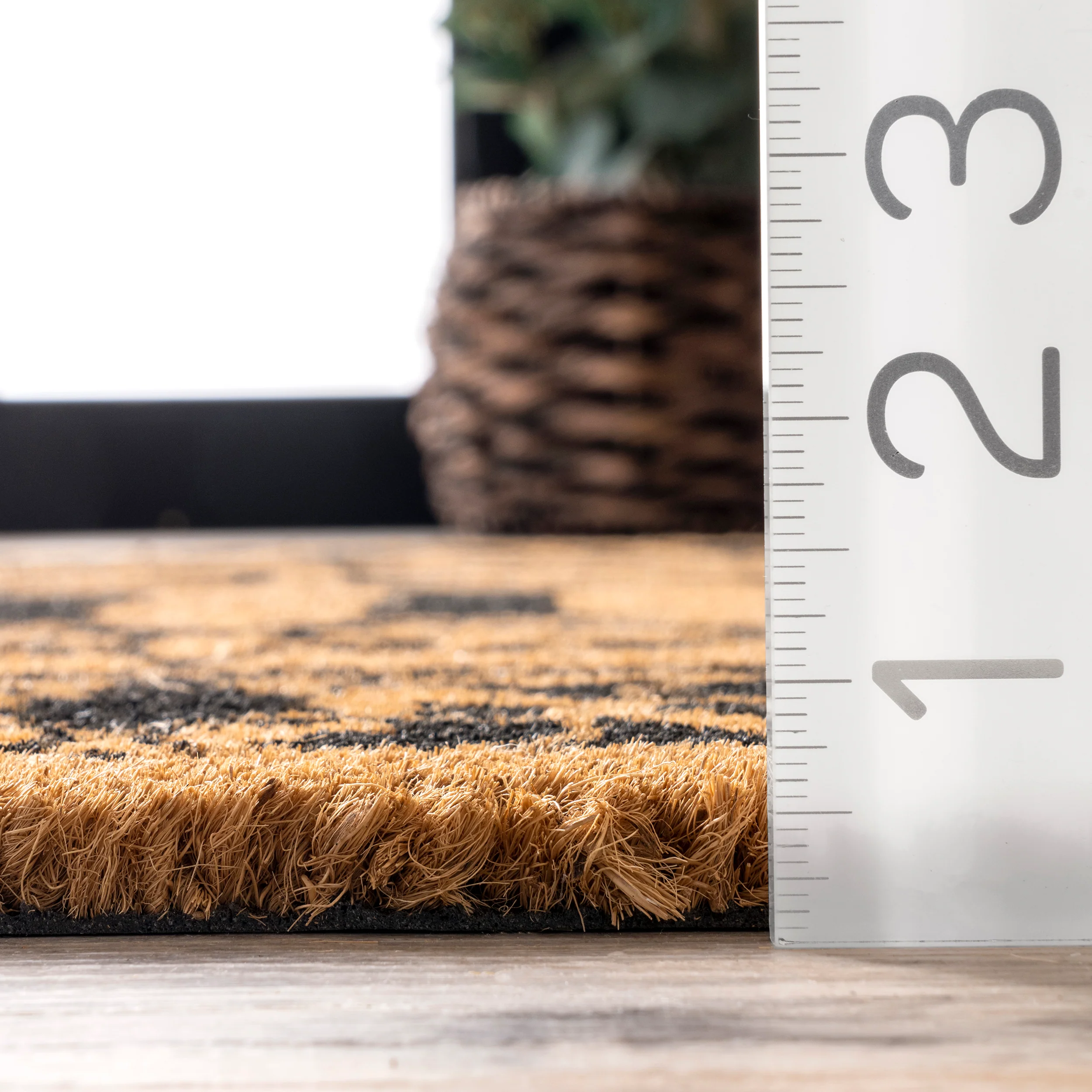 Monogrammed Outdoor Welcome Door Mat | Letter P - Image 5